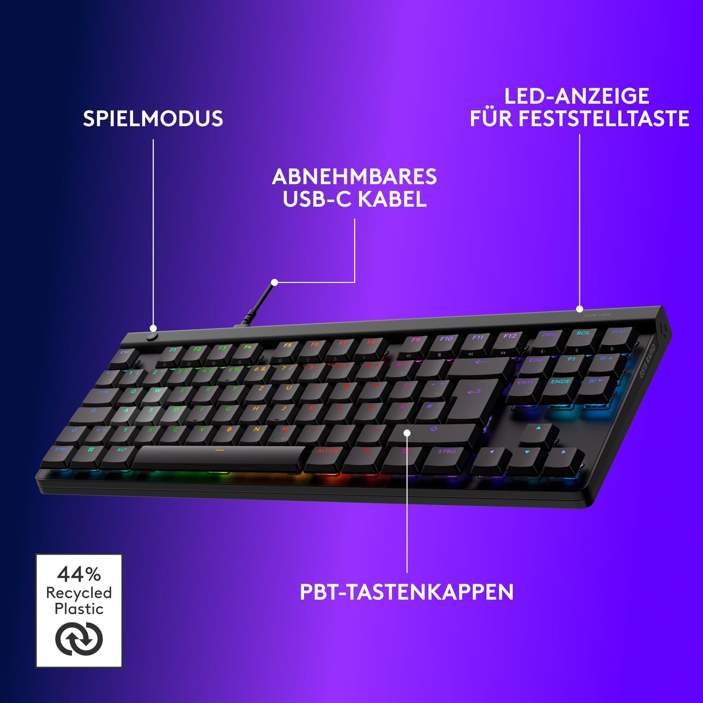 Logitech G G515 RAPID TKL Black (920-013856)