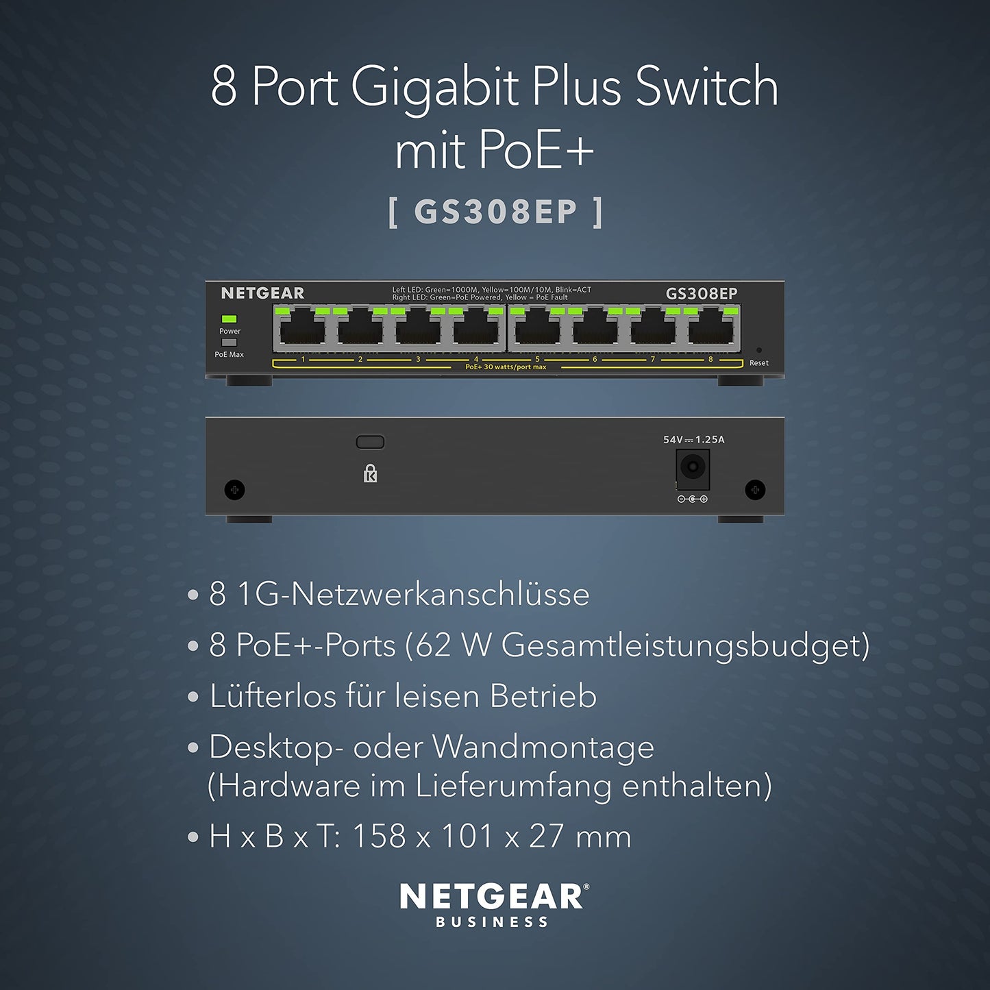 Netgear GS308EP (GS308EP-100PES)