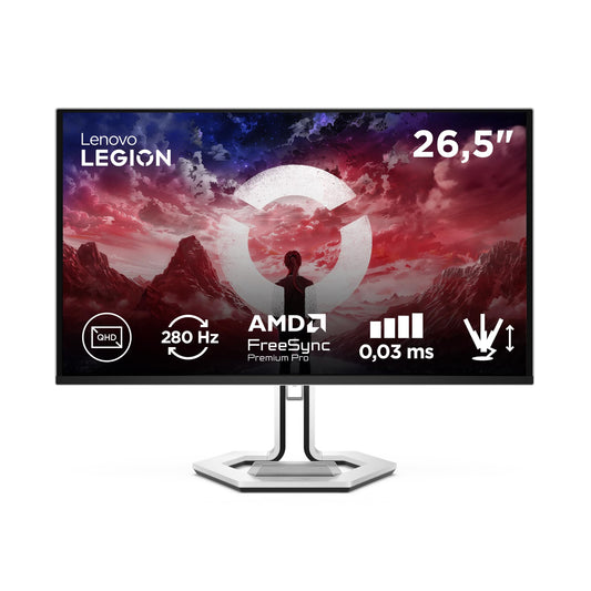 Lenovo Legion Pro 27Q-10 | Monitor de gaming QHD OLED de 26,5" | 280 Hz | 0,03 ms - 68CFGACBEU