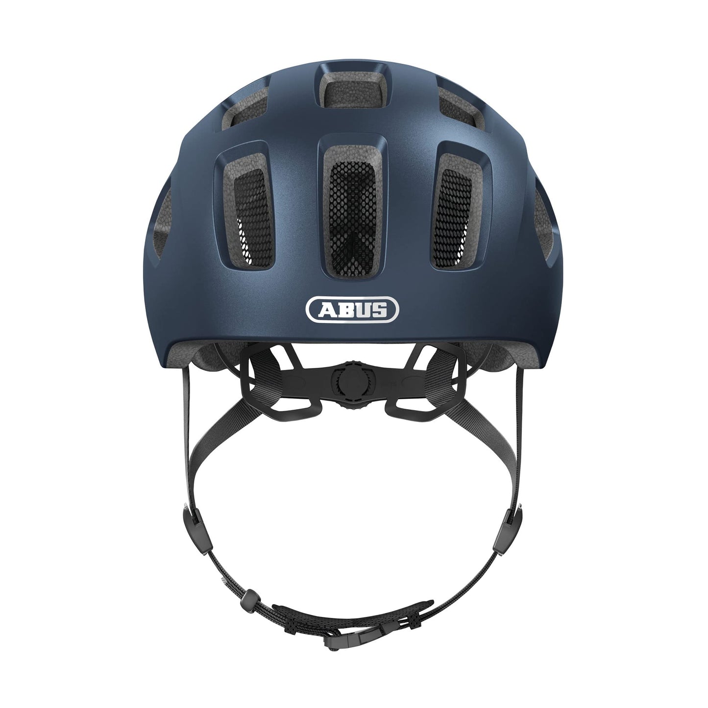ABUS Youn-I 2.0 bicycle helmet - with light for children, teenagers and young adults - girls, boys - blue, size S, blue (midnight blue), S (48-54 cm) - 91885