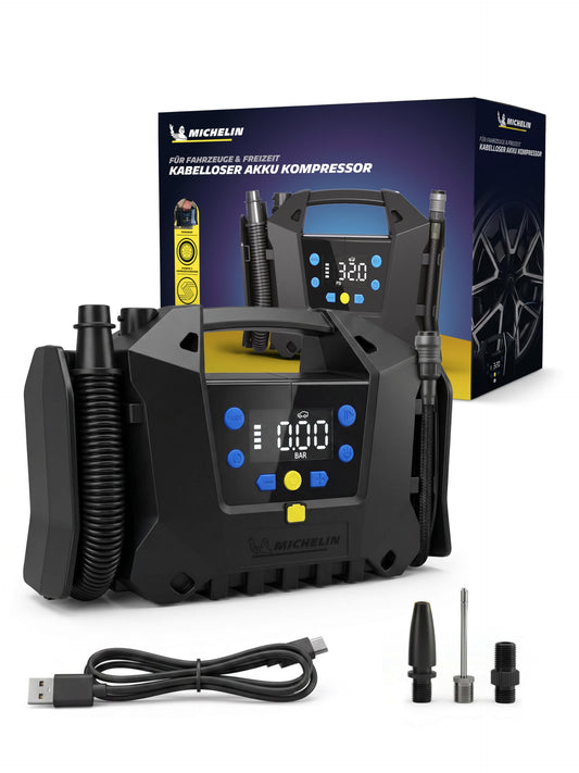 MICHELIN Air Power Pro Li-ion cordless battery compressor up to 8.3 bar - 61014