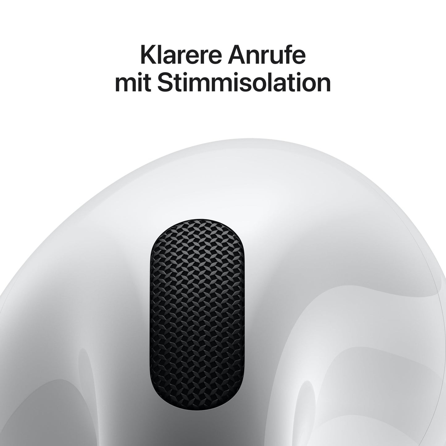 Apple AirPods 4 wireless headphones, Bluetooth headphones, personalized 3D audio, protection against sweat and water, USB-C charging case, H2 chip, up to 24 hours playback - MXP63ZM/A