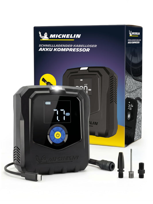 MICHELIN Air Power Max Li-ion battery high-performance compressor 9.9 bar, 168W - 61012