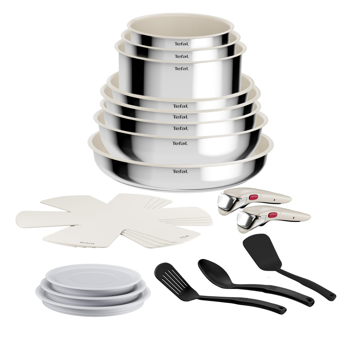 Tefal Ingenio Comfort Max 20-piece Ceramic Cookware Set - L885SK44