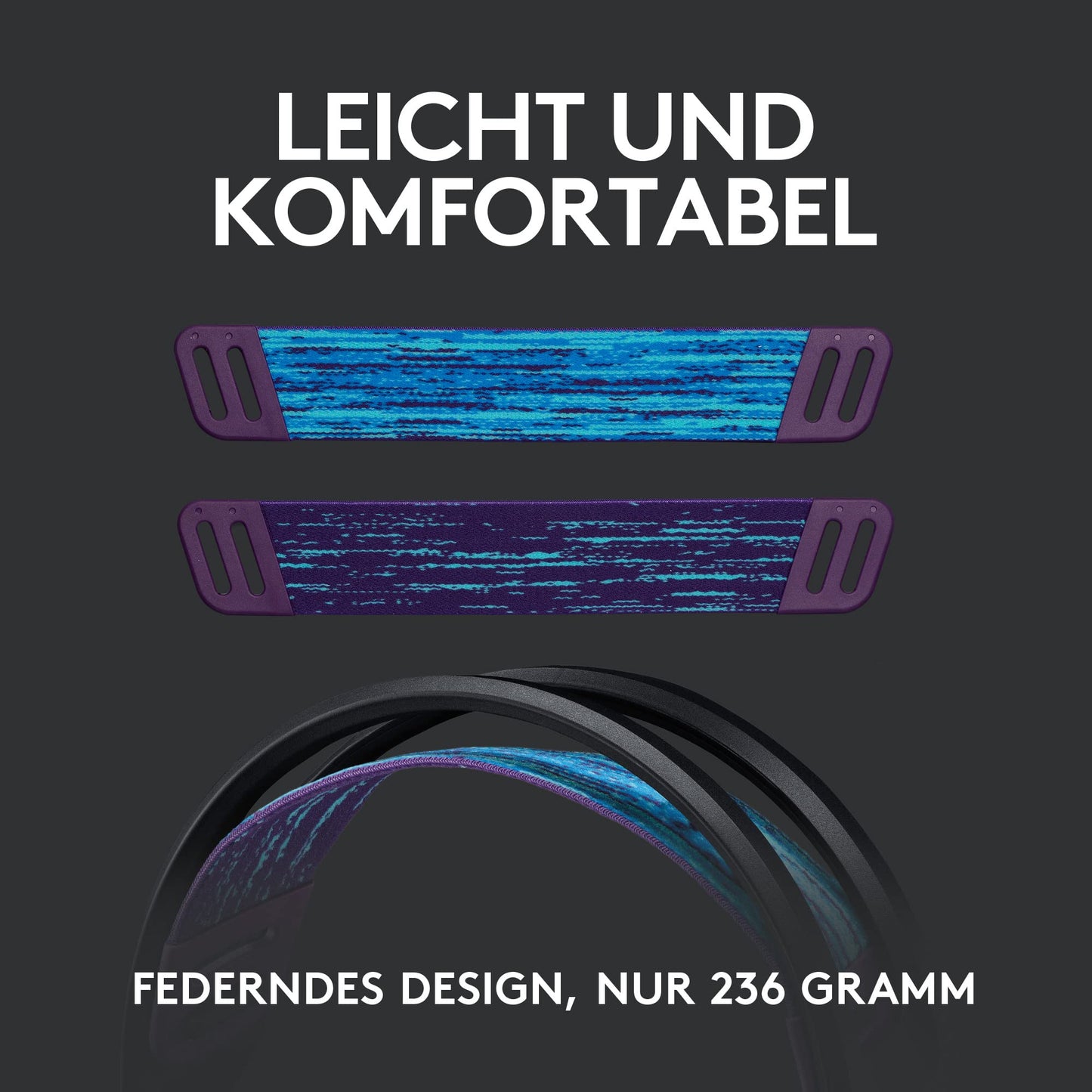 Logitech G535 LIGHTSPEED Wireless Gaming Headset (981-000972)