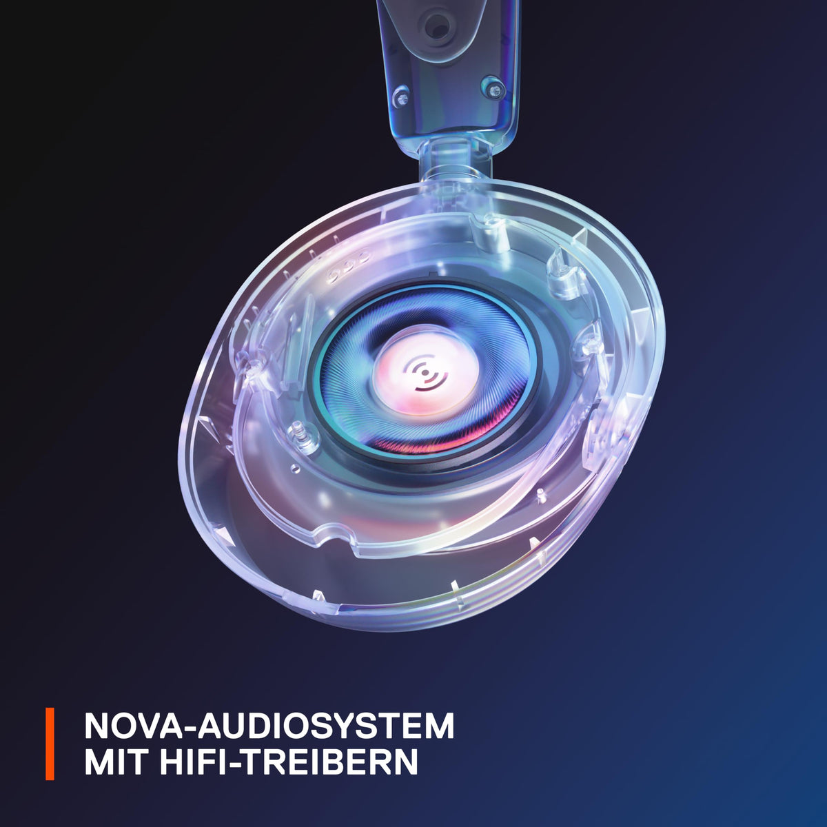 SteelSeries Arctis Nova 3 - Cască de gaming multi-sistem – Driver Hi-Fi – Sunet surround 360° – Iluminare RGB – Pernițe pentru urechi din spumă cu memorie – Ultra ușoară – Microfon ClearCast Gen 2 – PC, PS5, PS4, Switch