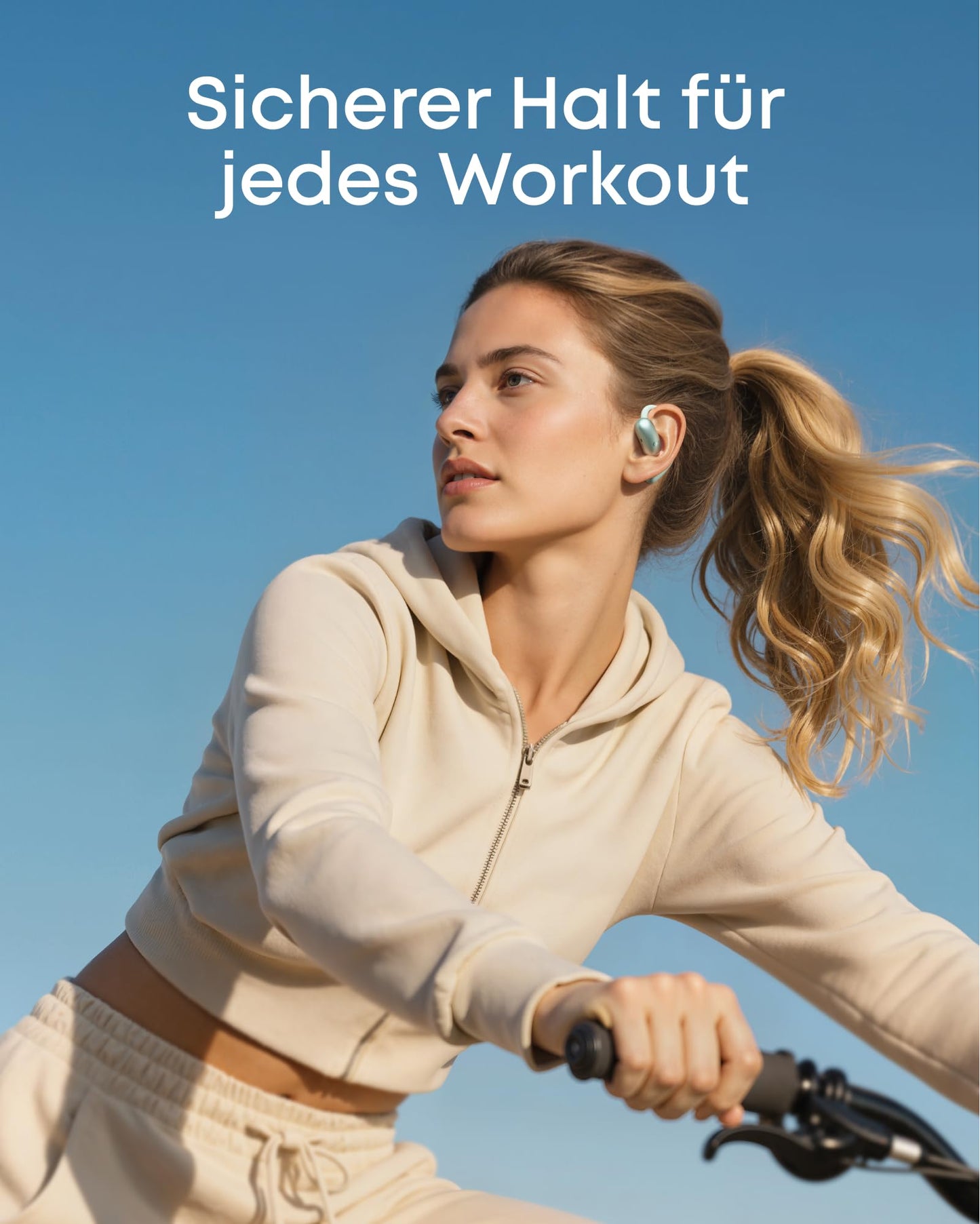 soundcore by Anker AeroFit 2, open-ear headphones, AI translation, IP55 - A3874