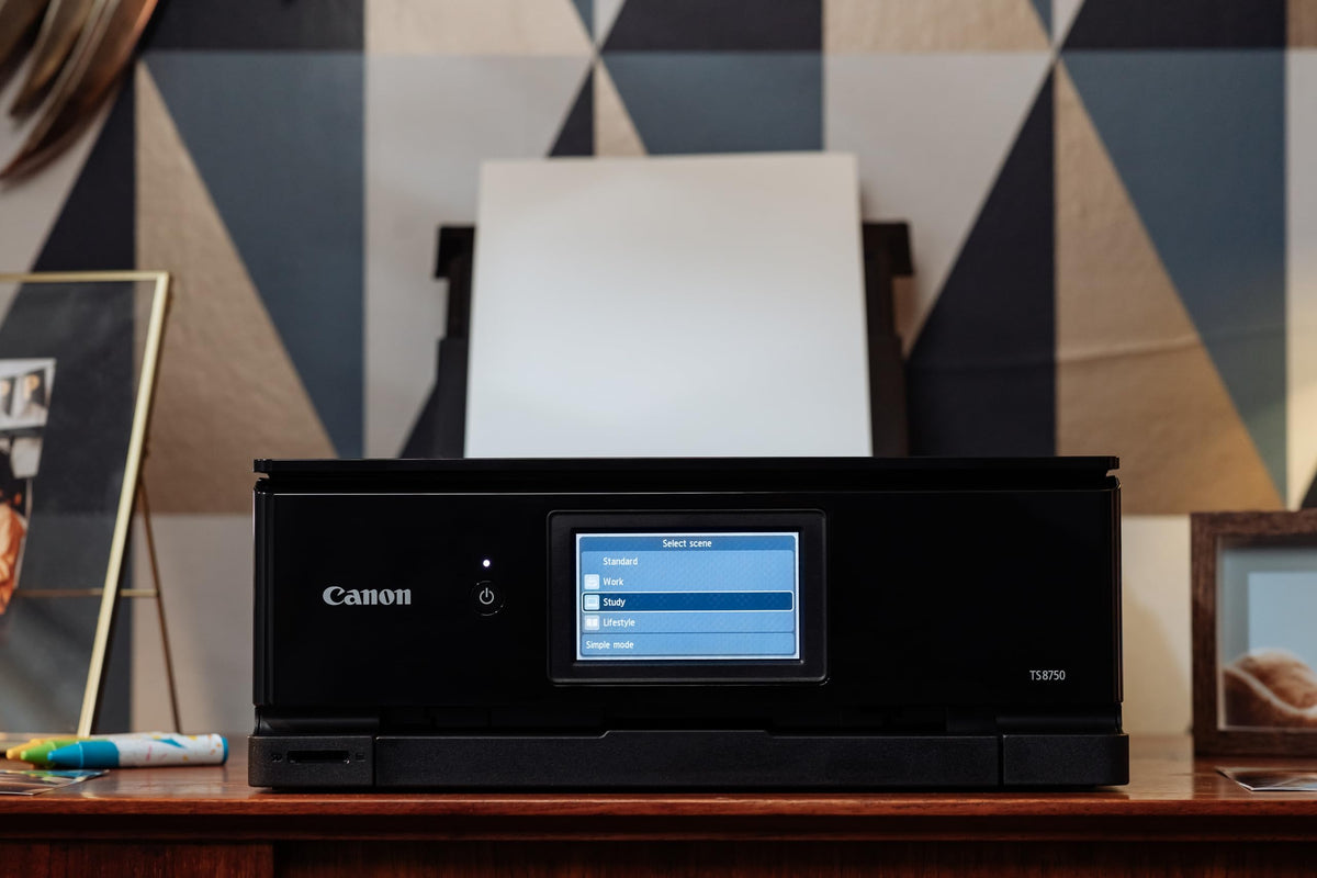 Canon PIXMA TS8750 WLAN Multifunction Printer A4 Photo Printer 6 Inks