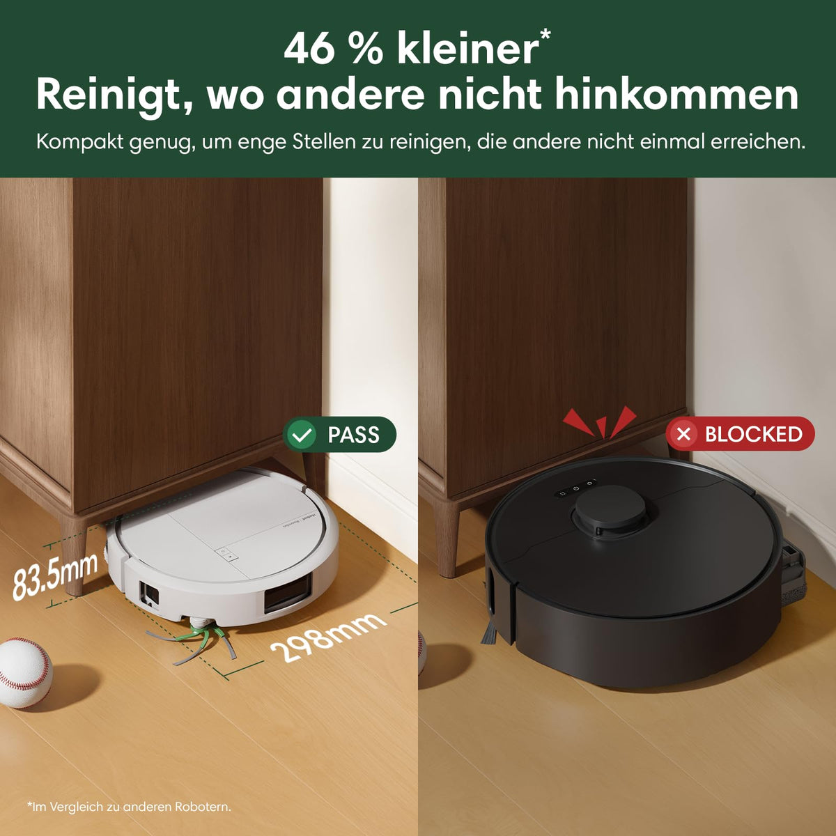 iRobot Roomba Plus 416 Vacuum Robot, AutoWash Base, Rotating Mopping Cloths - G282240