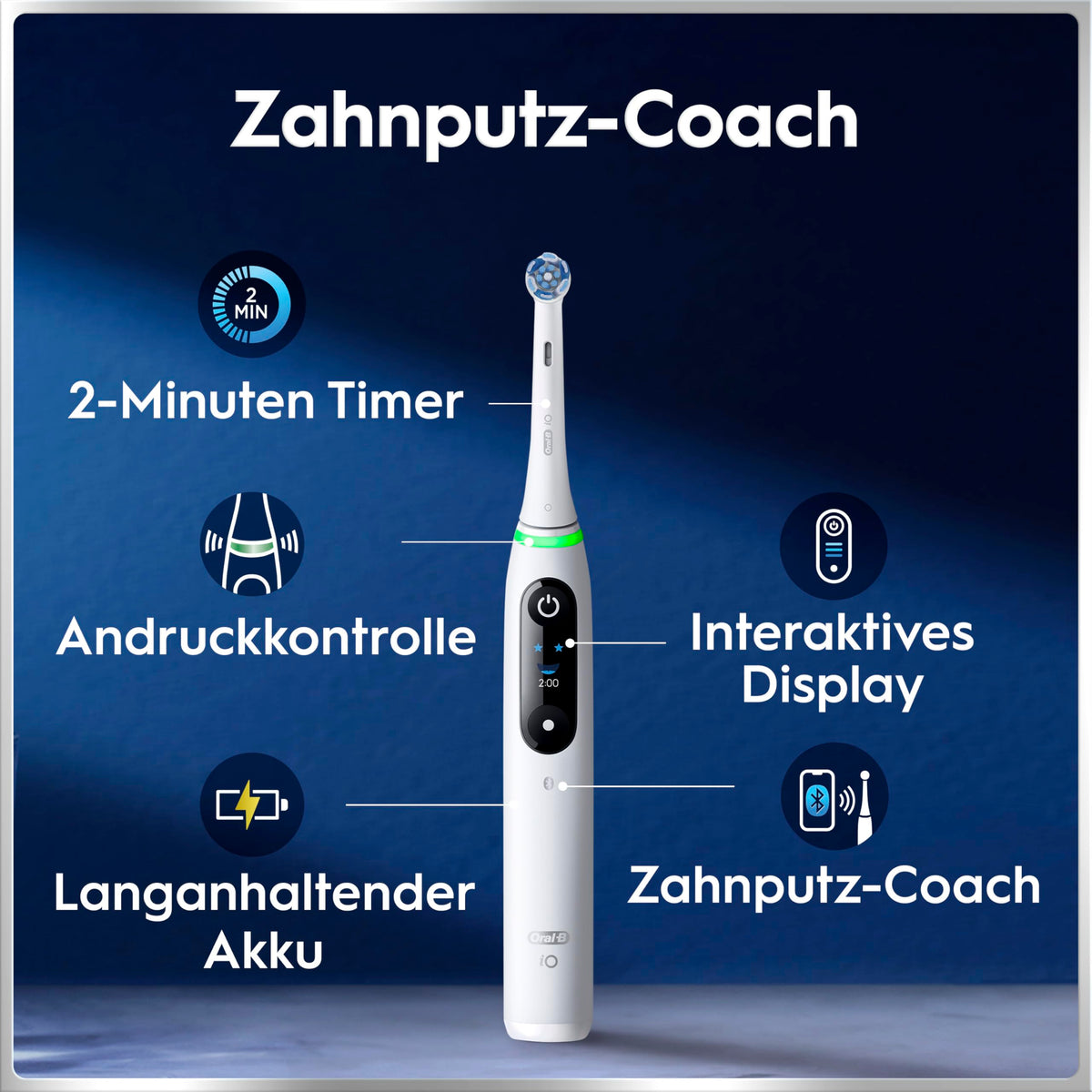 Periuță de dinți electrică Oral-B iO Series 6, Albă - 6WhiteJAS22