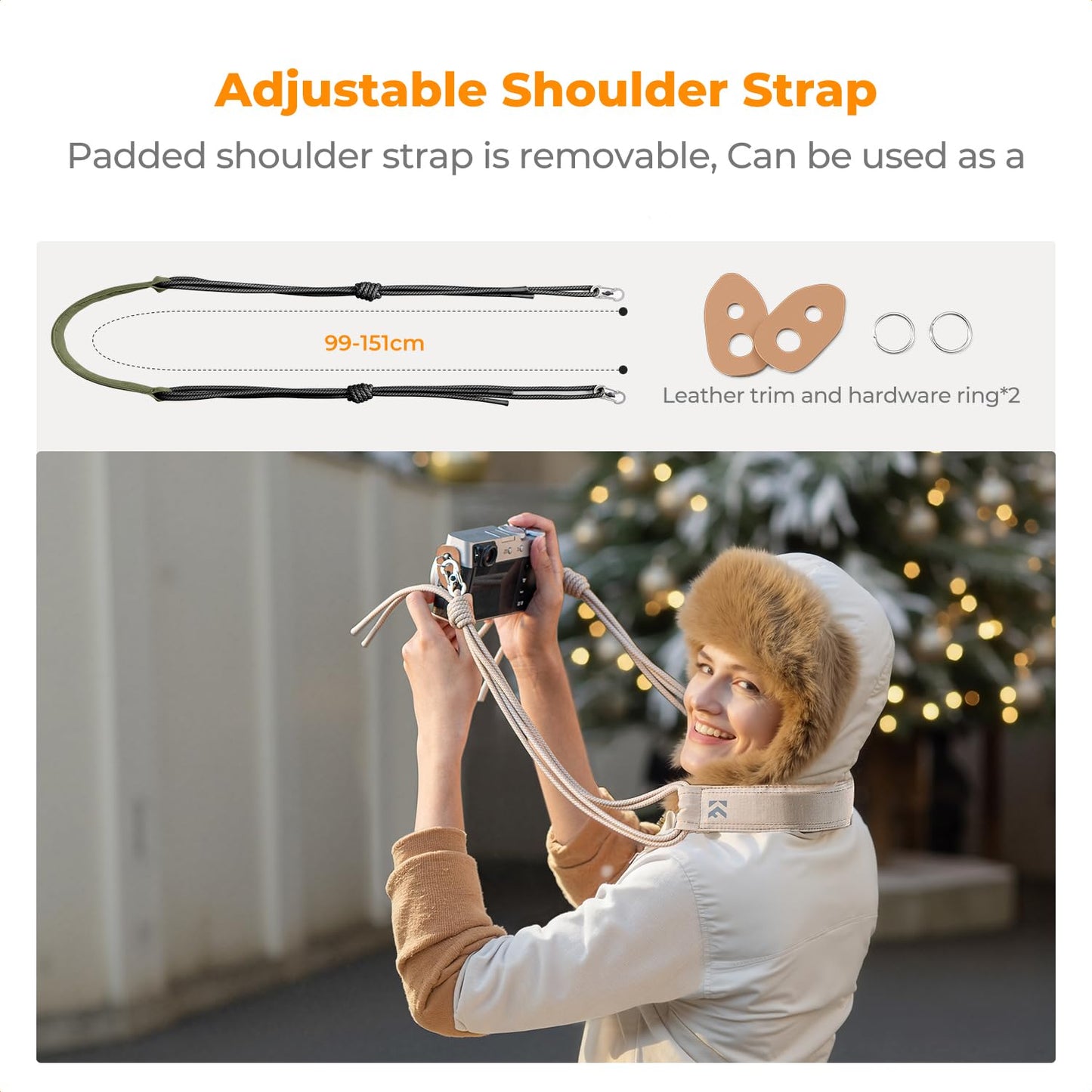 K&F CONCEPT Camera Bag, Fashionable Shoulder Bag, Portable Lightweight Camera Bag, Suitable for Small Liner Bag with Mirrorless Camera (Green) - KF13.168V3