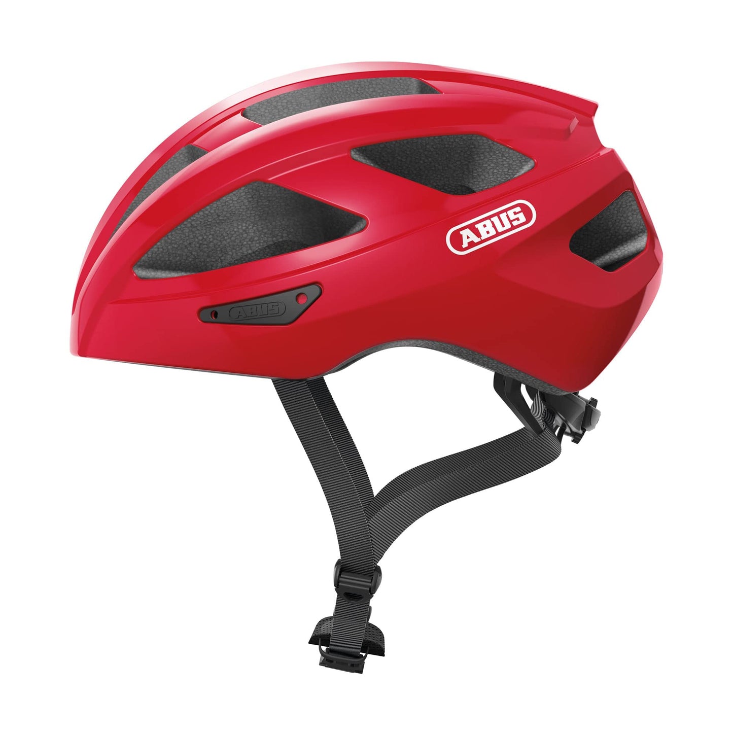 ABUS Unisex, bicycle helmet, red (Blaze Red), L (58-62 cm) - 87223