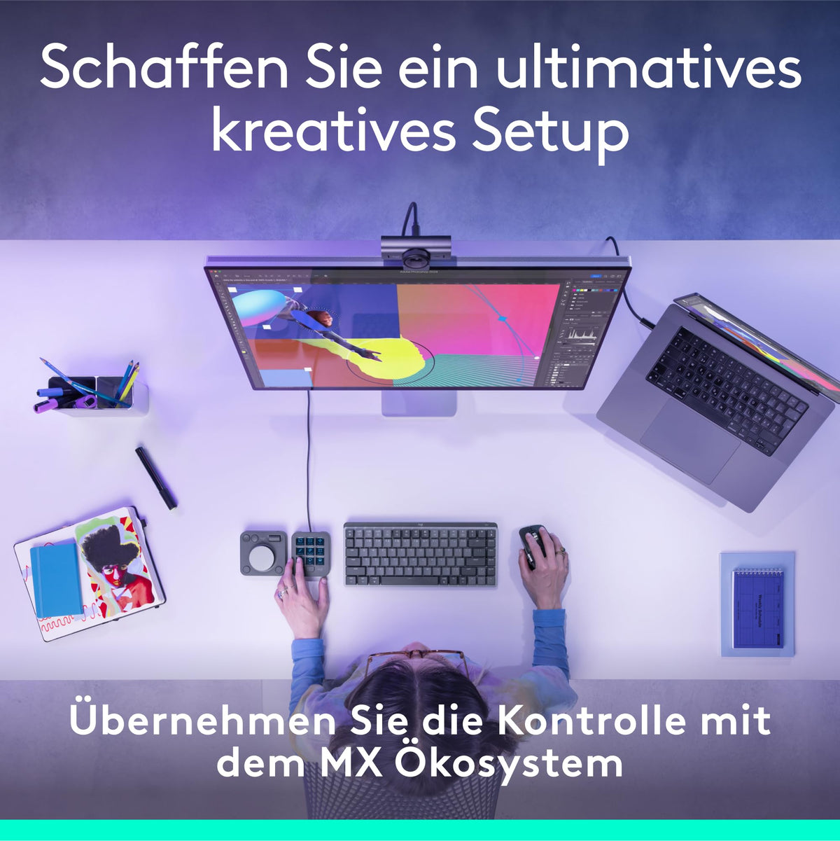 Logitech MX Creative Console, Programmable Keypad - 920-012931