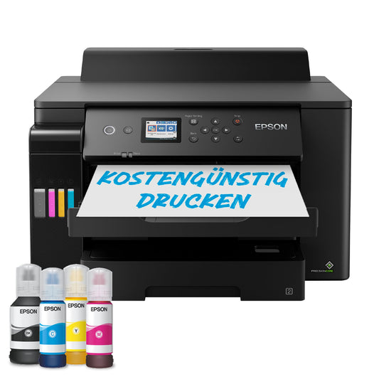 Epson EcoTank ET-16150 imprimantă cu rezervor de cerneală | pentru birouri mici și companii | WLAN | A3+ | imprimare duplex | display LCD de 6.1 cm | inclusă cerneală pentru până la 3 ani