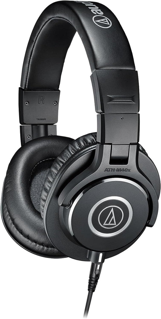 Căști de monitorizare profesionale Audio-Technica M40x negre - ATH-M40x