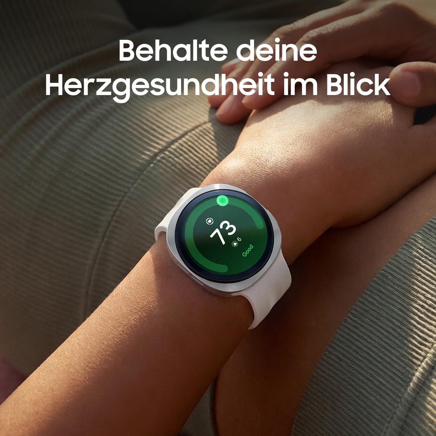 Samsung Galaxy Watch9 AI Smartwatch 40mm, Minimalist Design, Cream