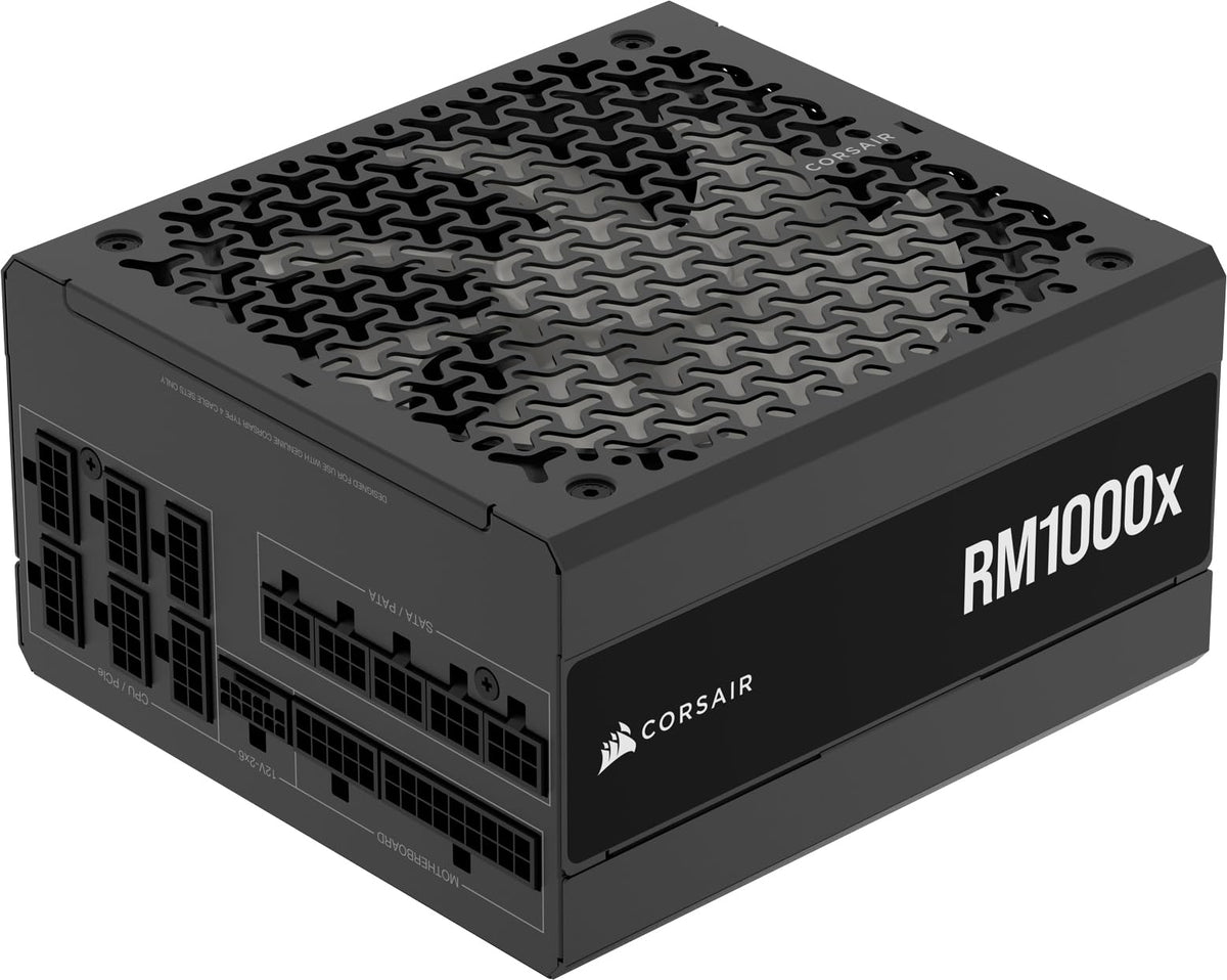 CORSAIR RM1000x Sursă ATX complet modulară, silențioasă – Negru - CP-9020271-EU