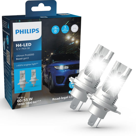 Philips Ultinon Pro6000 Boost H4-LED gen3 Direct-fit - 3514131