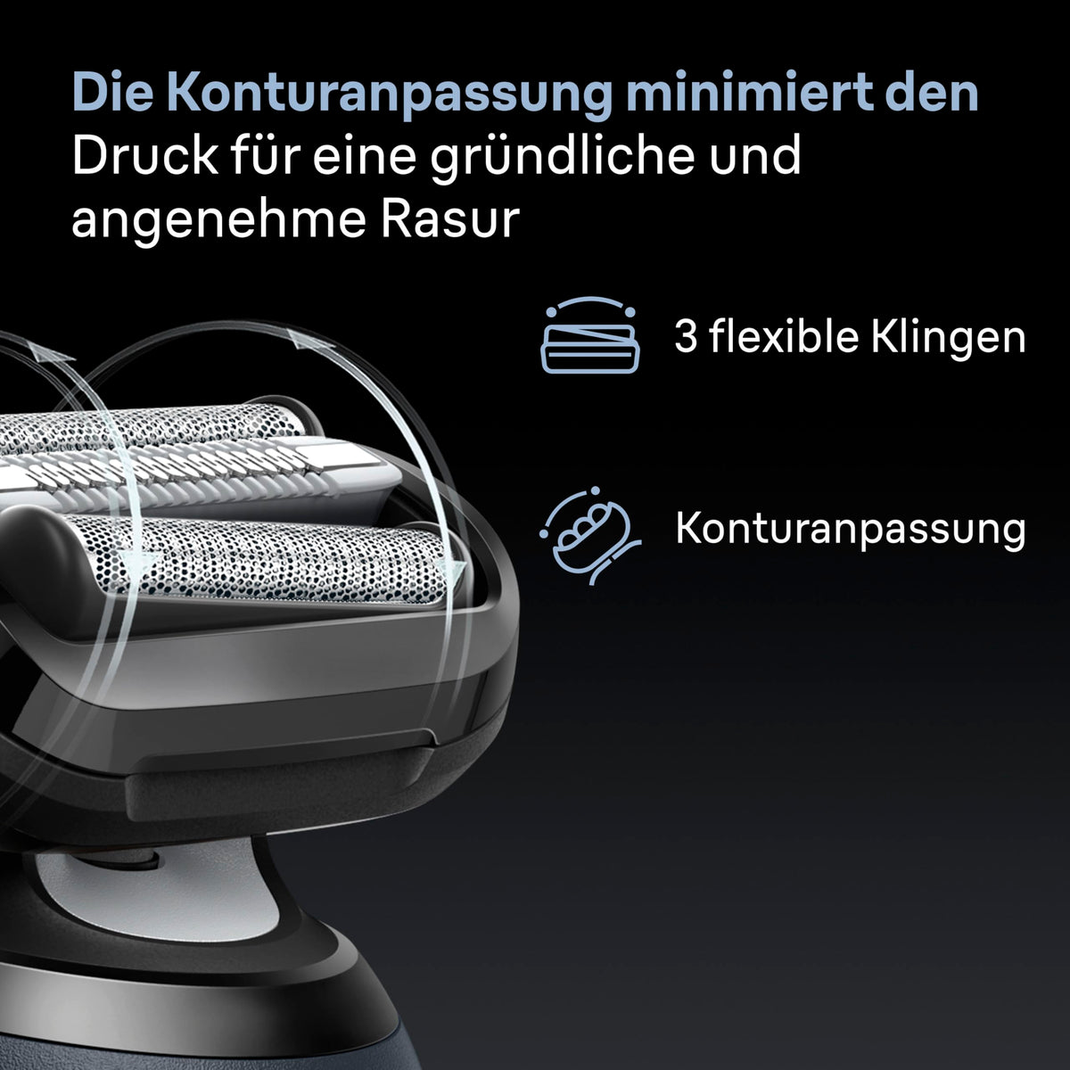 Braun Series 6 Electric Razor for Men, Wet & Dry Shaving, Gray - 62-G1200si