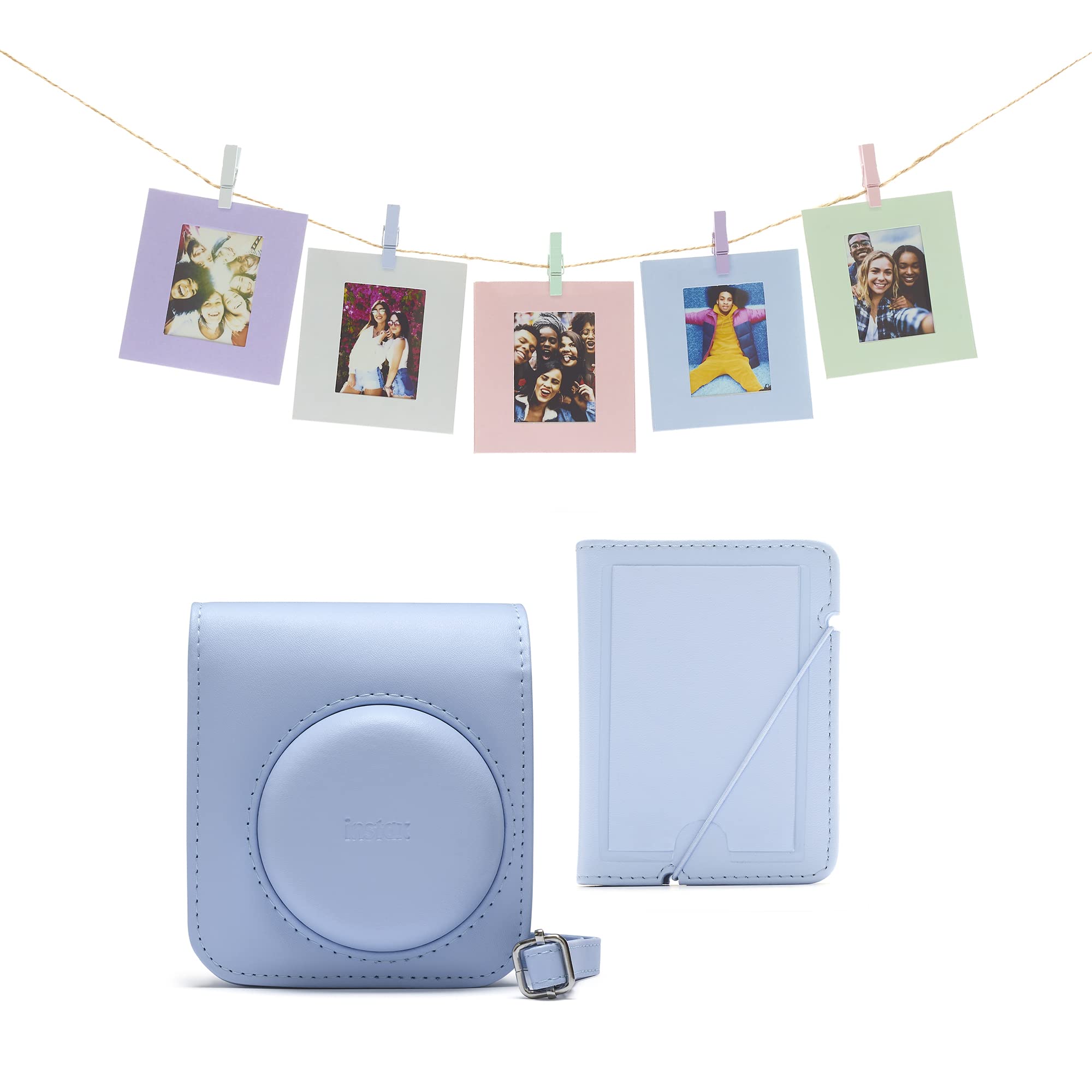 INSTAX Mini 12 Accessory Kit, Pastel Blue - mini