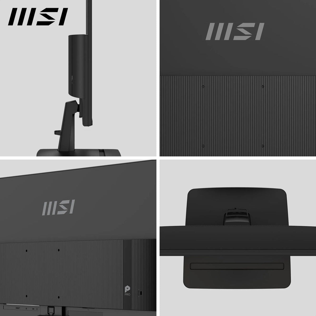 MSI PRO MP275A E14L 24-Inch FHD Computer Monitor, 1920 x 1080 IPS, 144 Hz, 1 ms, AMD FreeSync, Eye Care, HDMI 2.0, adjustable, VESA mount, black - 4711377390170