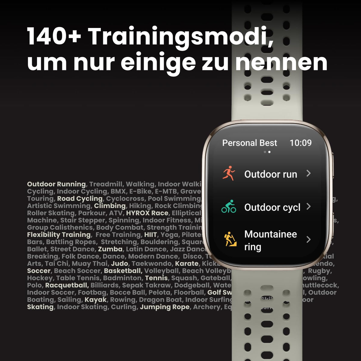 Amazfit Bip 6 Smart Watch 46mm, 14 day battery, 1.97" AMOLED, GPS & free maps, AI, Bluetooth call text function, health, fitness sleep tracker, 140+ training modes, 5 ATM, Blush - A2435