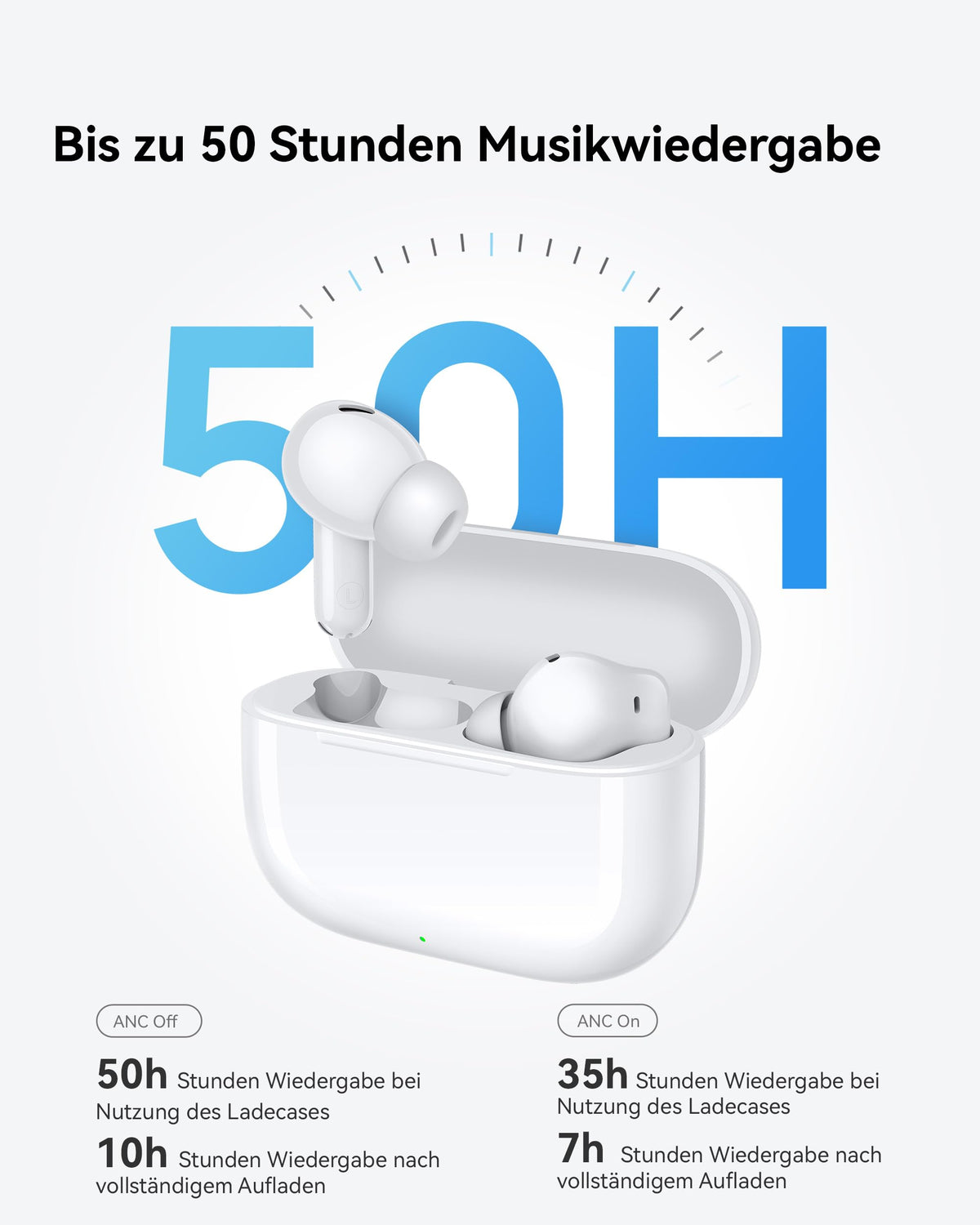 HUAWEI FreeBuds SE 4 ANC Wireless Headphones, Blue - Fuji-T010