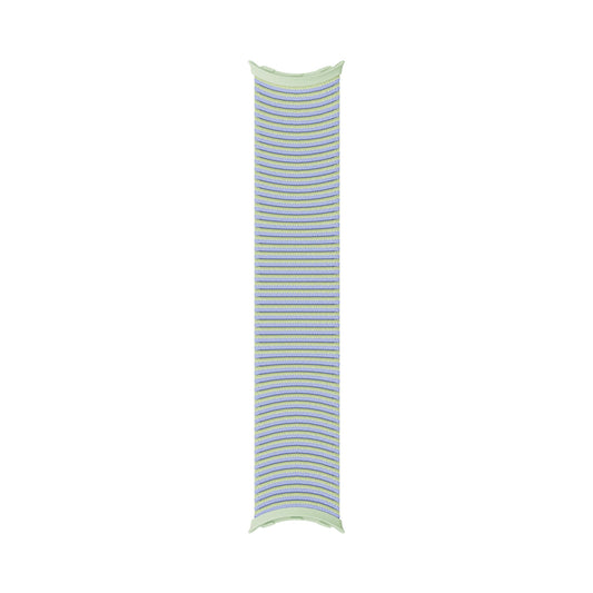 Elastic multicolored band for Google Pixel Watch – Compatible with Pixel Watch and 2, 3, and 4 (41 mm) – Lemongrass/Frost, Large (Made by Google) - GA10332-WW