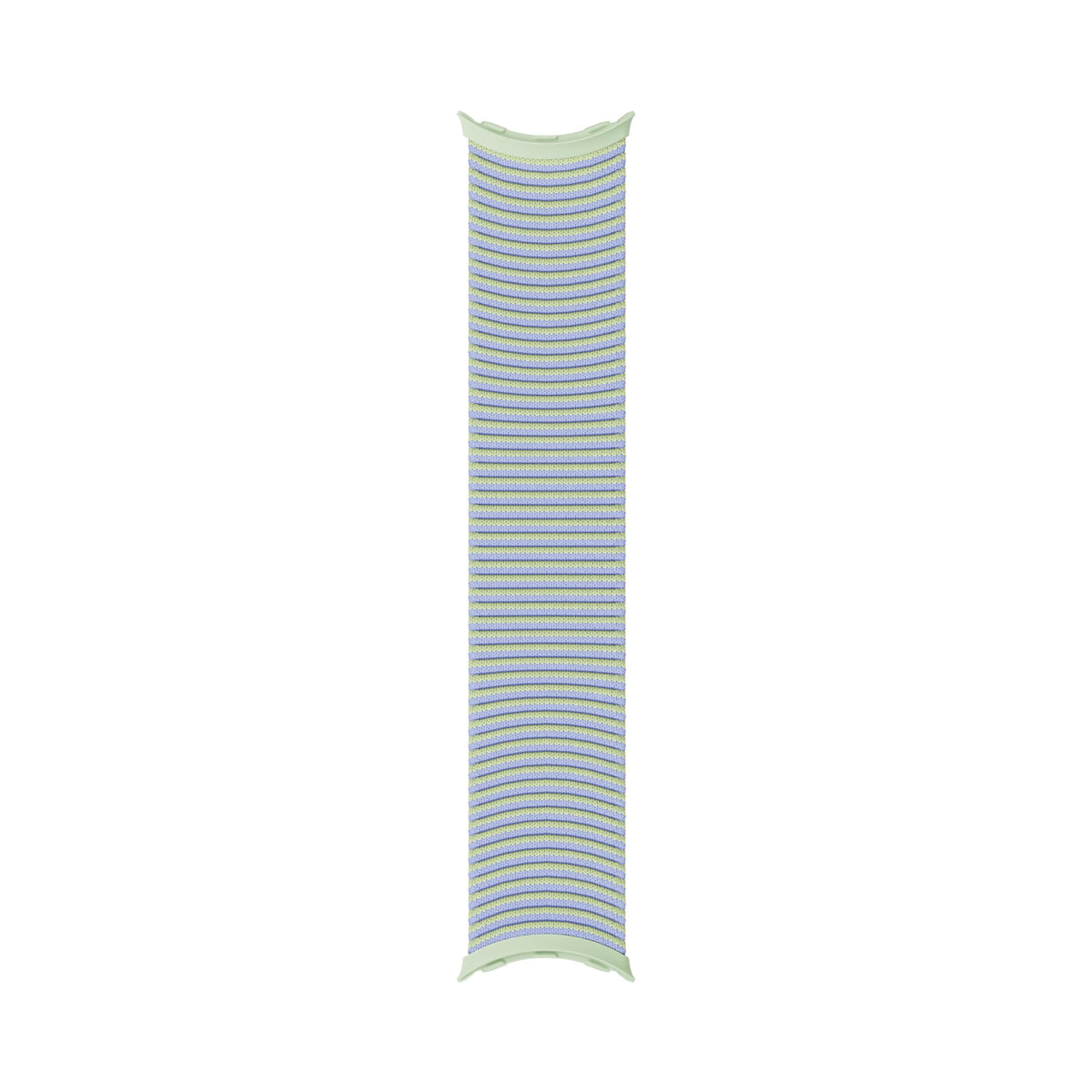 Elastic multicolored band for Google Pixel Watch – Compatible only with Pixel Watch 3 and 4 (45 mm) – Lemongrass/Frost, Extra Small (Made by Google) - GA10402-WW