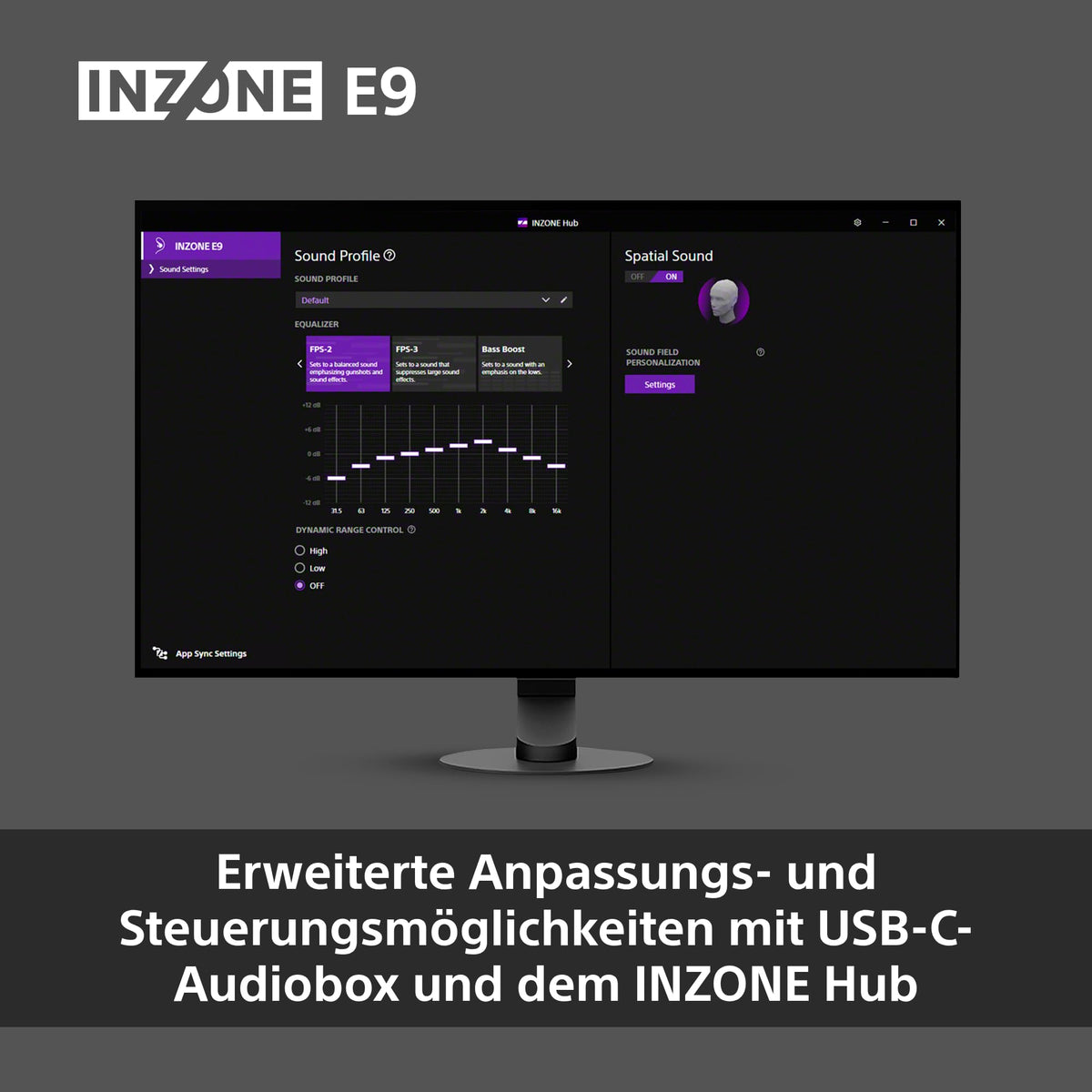 Sony INZONE E9 In-Ear Gaming Headphones - developed with Fnatic, sound isolation, adjustable EQ, USB-C audio box, PC streaming - White - IERG900W.CE7