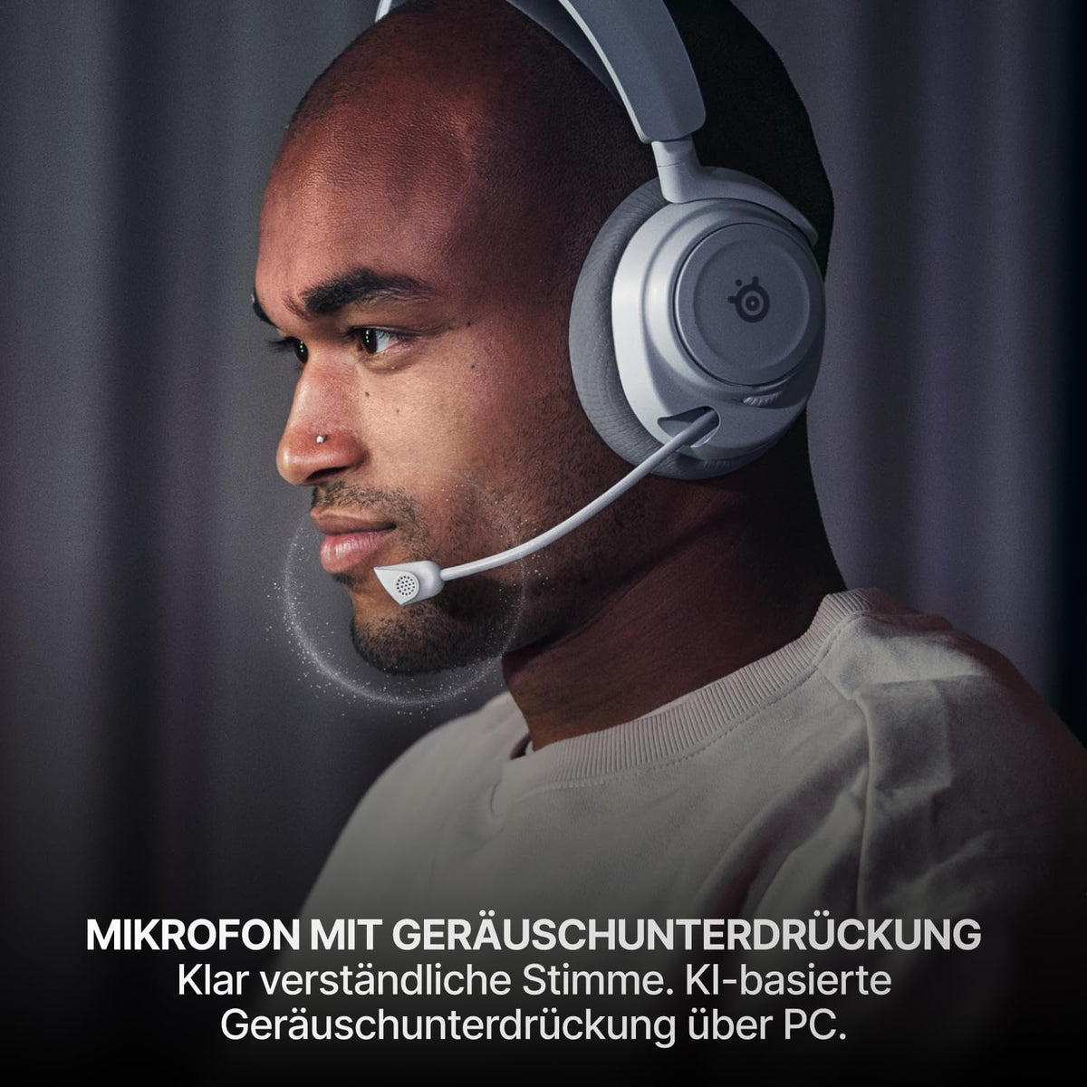 SteelSeries Arctis Nova 7X Wireless Gen 2 Xbox Gaming-Headset - Control aplicație în timp real - Peste 50 de ore de autonomie a bateriei - Posibilitate de utilizare simultană 2,4 GHz/Bluetooth - PC, PS5, PS4, Switch 1/2, dispozitive mobile - 61759