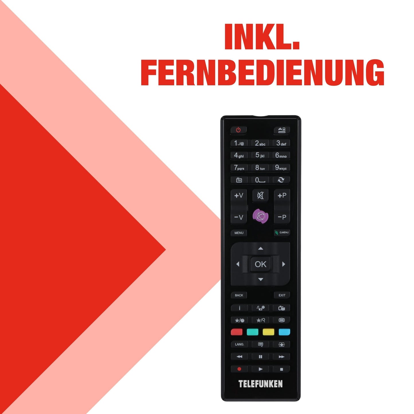 TELEFUNKEN XF40P900S 40 inch LED TV Full HD (1920x1080 pixels) with 100 cm screen diagonal and integrated triple tuner (2026)