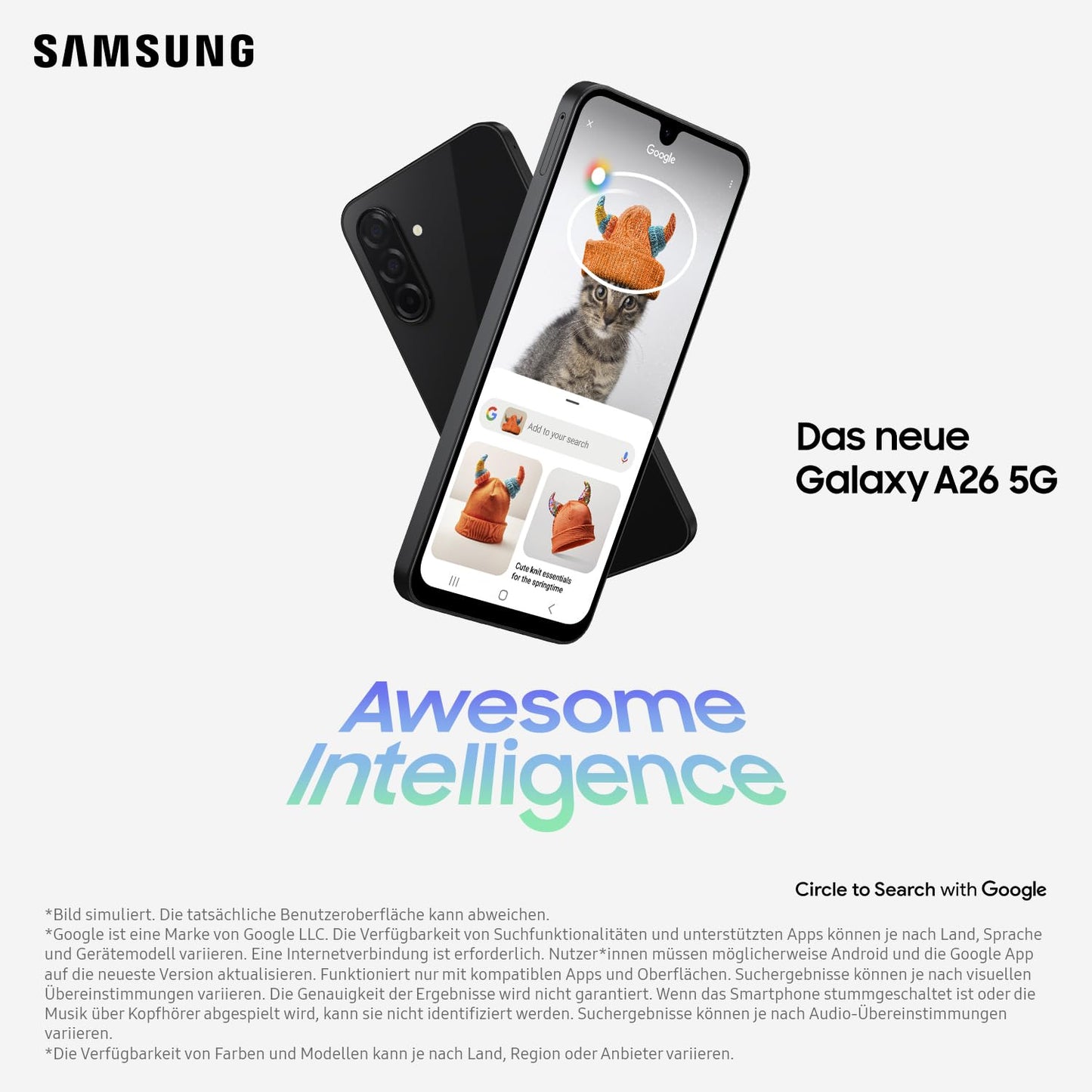 Samsung Galaxy A26 5G (F-MA266BZKBAMZ)