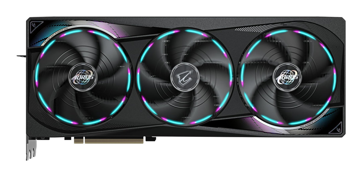 Gigabyte AORUS GeForce RTX 5080 Master 16G Graphics Card - 16GB GDDR7, 256 Bit, PCI-E 5.0, 2805MHz Core Clock, 3 x DisplayPort, 1 x HDMI, GV-N5080AORUS M-16GD