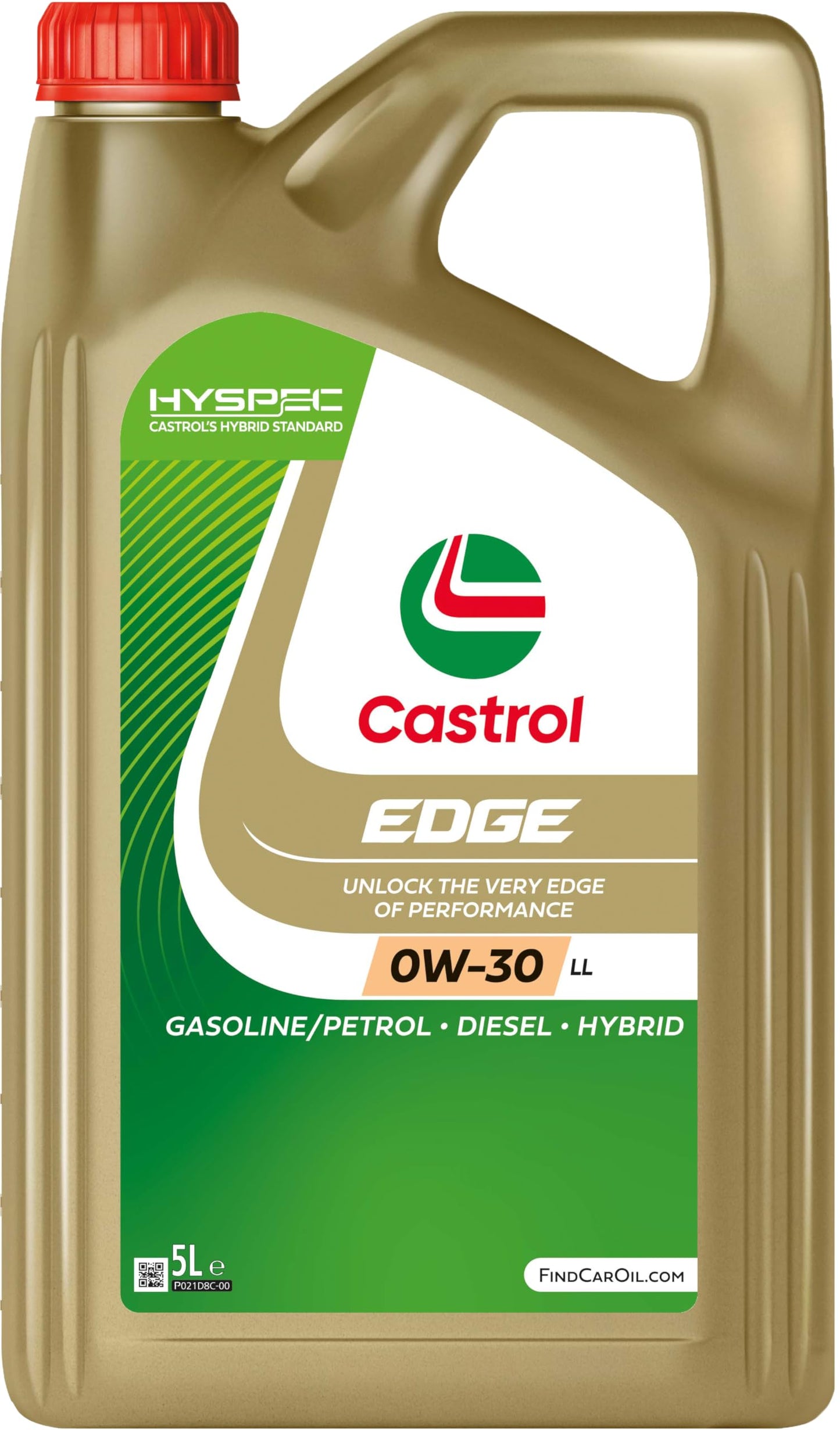 Castrol EDGE 0W-30 LL Longlife engine oil, 5L
