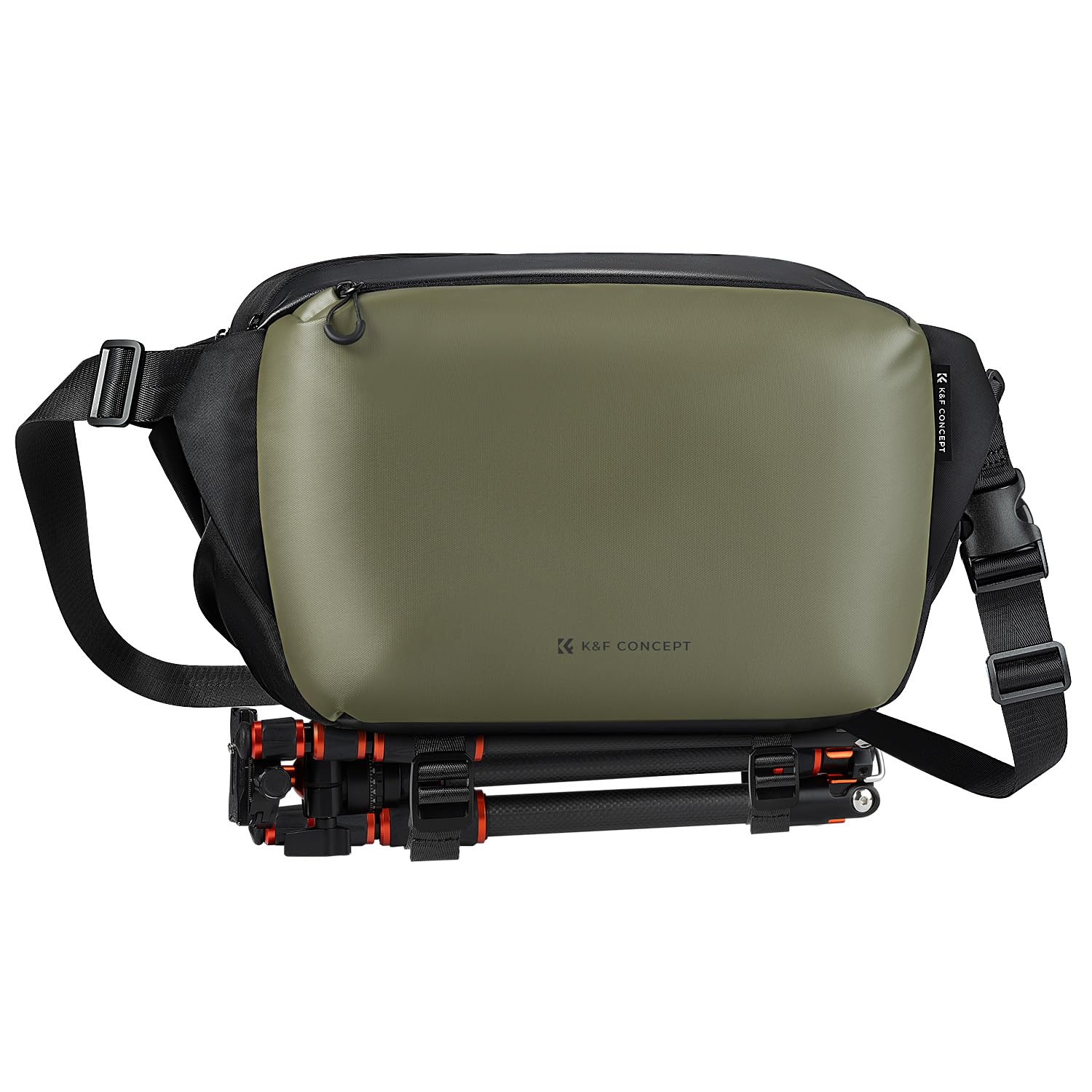K&F CONCEPT Camera Backpack Shoulder Bag Square Bag Bags for Photographers Camera Rectangle Case Compatible with Canon/Nikon/Sony/DJI Mavic Drone Backpack (3-Green (Large-L)) - KF13.177V1