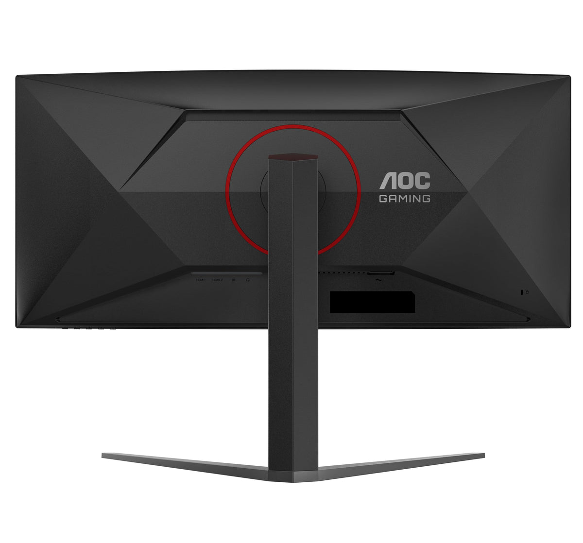 AOC CU34G4AD 34-inch Curved, UW-QHD Gaming Monitor, 180Hz, Fast VA Panel, 1ms GtG, Adaptive Sync, HDR10, FreeSync Premium, Height Adjustable, (3440x1440 HDMI 2X 2.0 DP 1x 1.4) Black