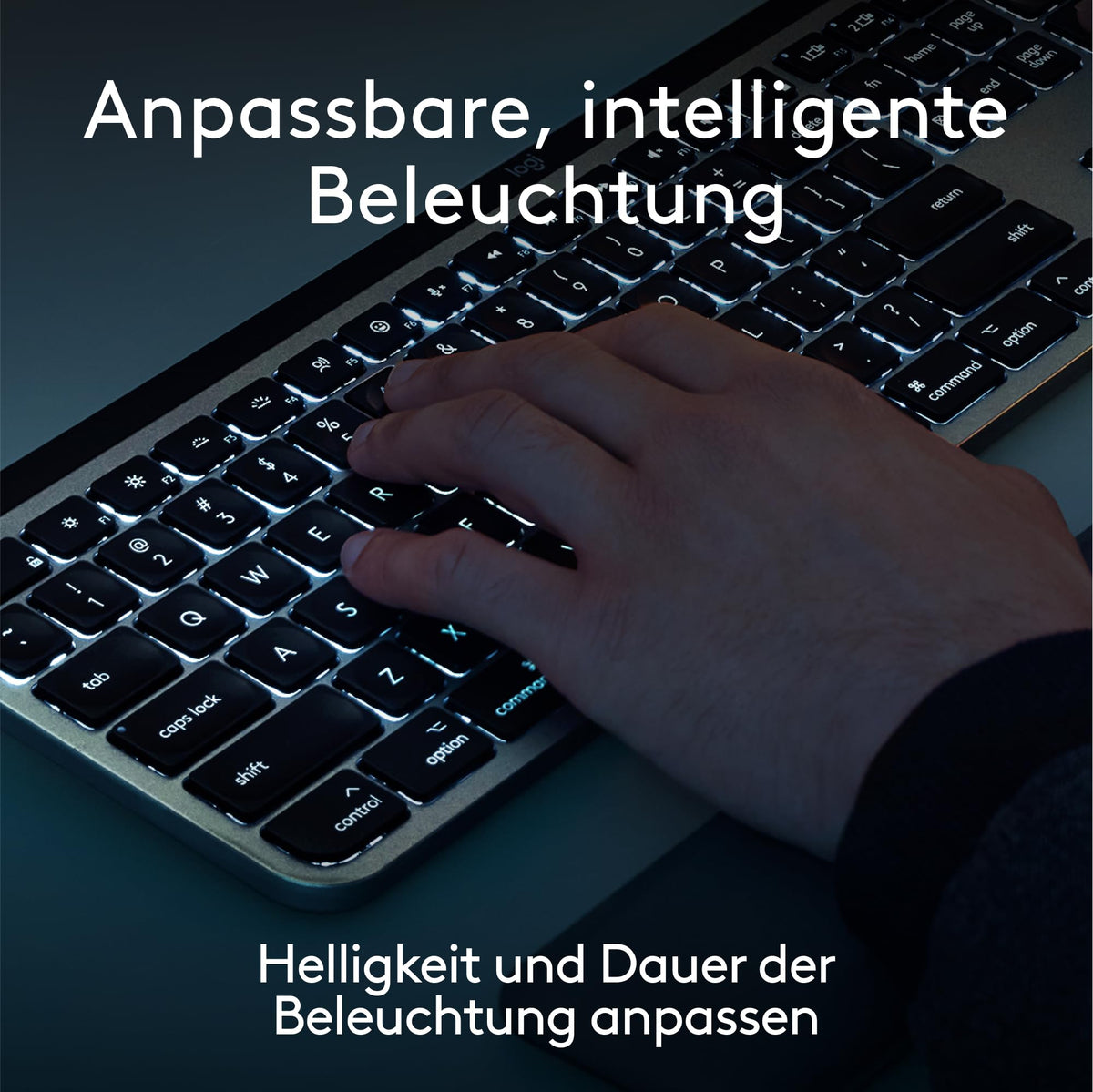 Logitech MX Keys S pentru Mac, tastatură fără fir, fluidă - 920-011623