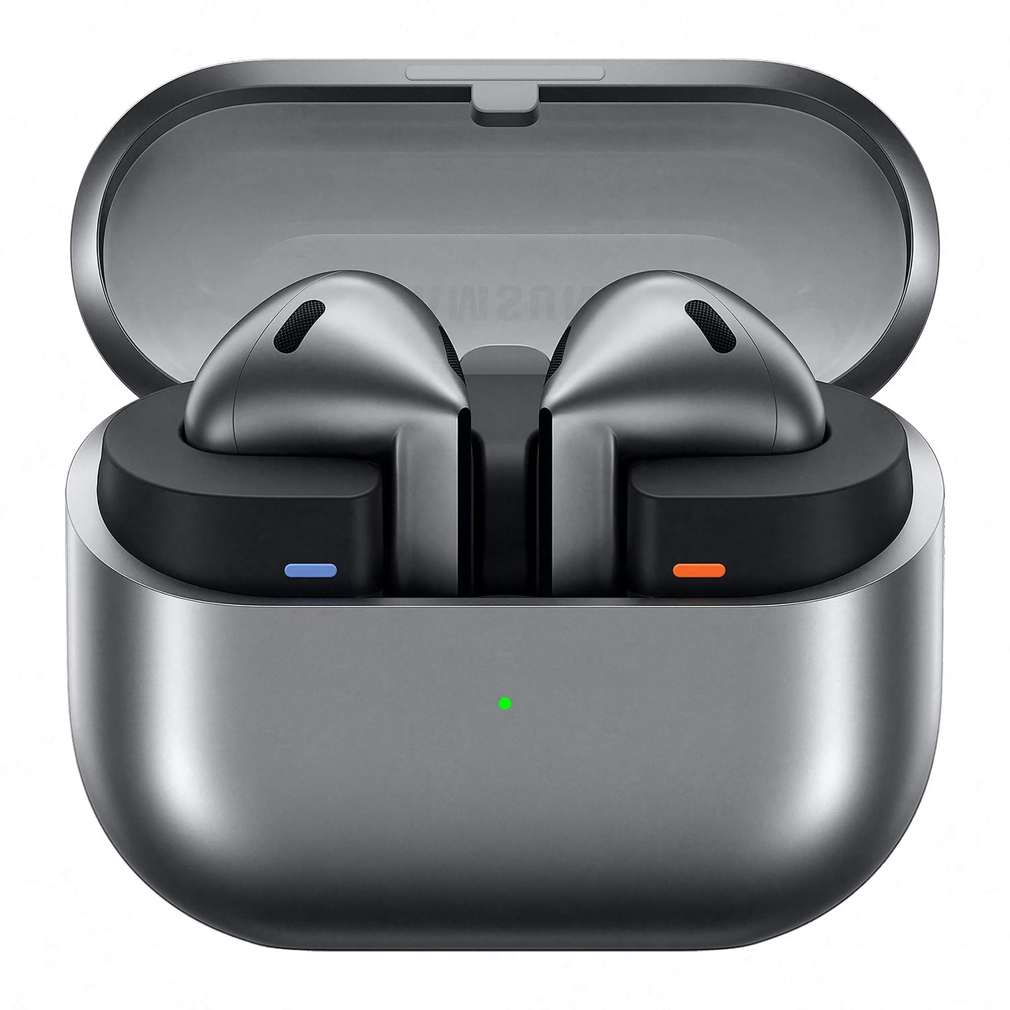 Samsung Galaxy Buds3 Wireless Bluetooth Headphones, Active Noise Canceling (ANC), Adaptive Noise Cancellation, In-Ear Headphones with 360 Audio, Silver, Incl. Anymode Clear Case - F-R530NZAADBT