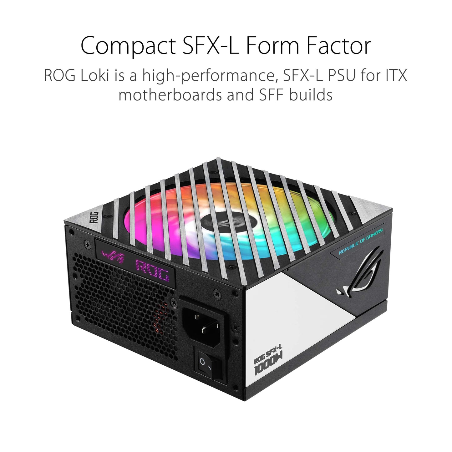 ASUS ROG Loki SFX-L 1000W Platinum - 90YE00N1-B0NA00