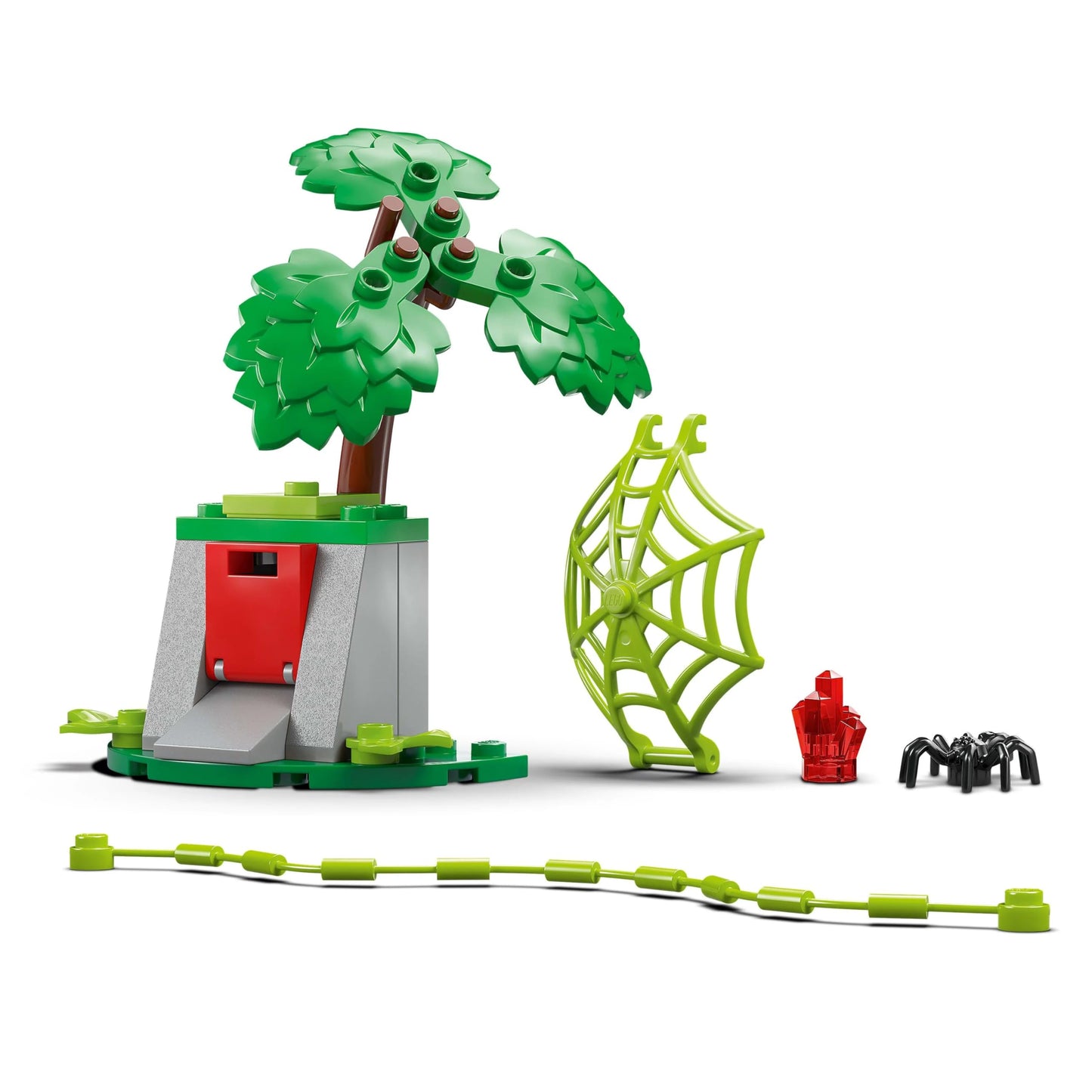 LEGO Marvel action fun with Spin and Electro in their dinosaur speedsters, buildable superhero car for boys and girls aged 4 and up, hero set with toy car, Spidey and his super friends 11198