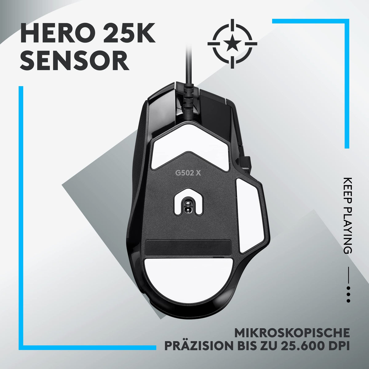 Logitech G G502 X Wired Gaming Mouse - 910-006139