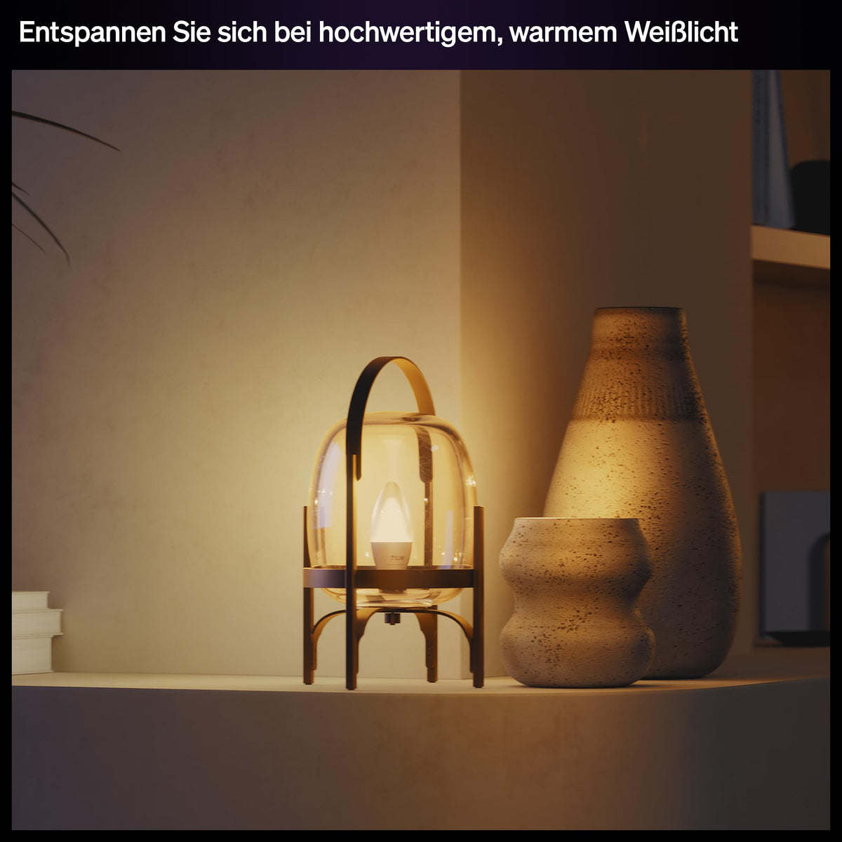 Philips Hue Smart LED Bulbs, B39, E14, 2-Pack, Warm White Light 2,700 K, 470 lm, Low Dimmable, Alexa, Google Home, Apple Home - 929004295902