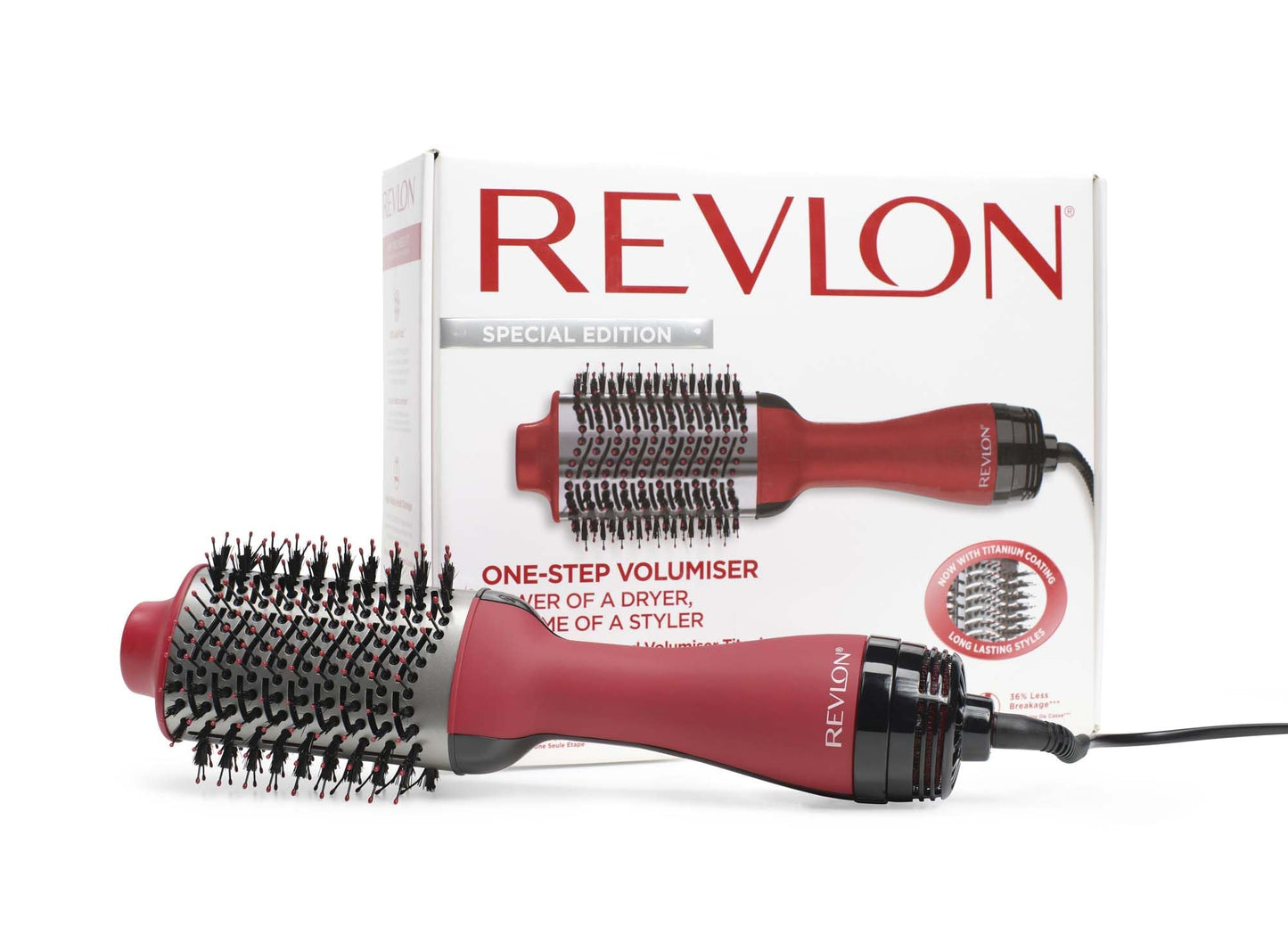 REVLON Salon One-Step Titanium Coated Hair Dryer and Volumizer, RVDR5279UKE1