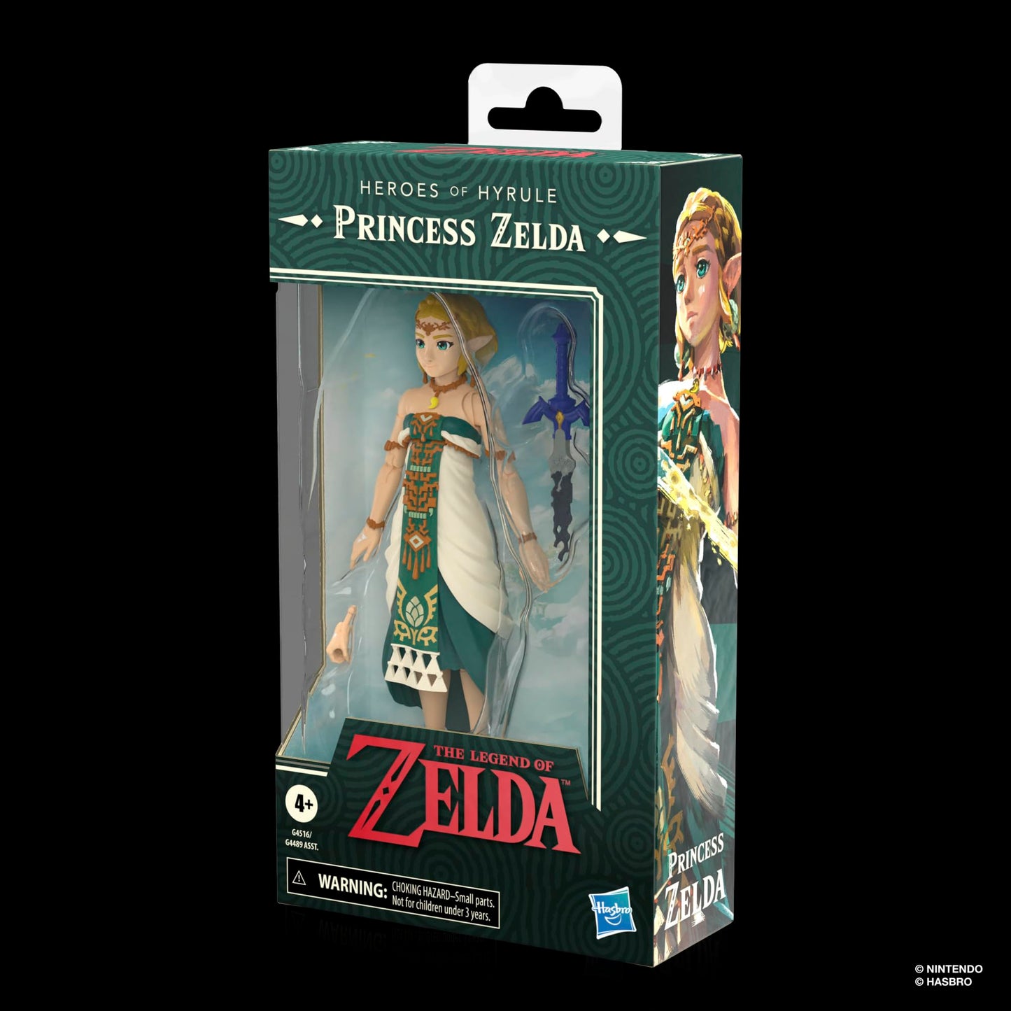 The Legend of Zelda Heroes of Hyrule Princess Zelda, The Legend of Zelda: Tears of the Kingdom Premium Collectible Action Figure (15cm) - G45165X0