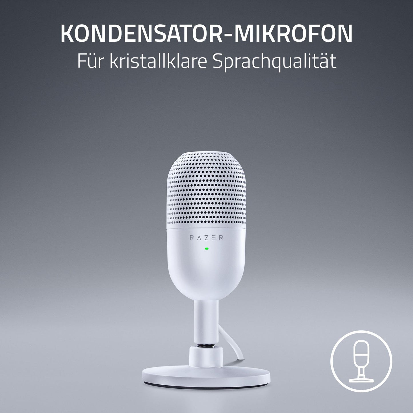 Razer Seiren V3 Mini White (RZ19-05050300-R3M1)