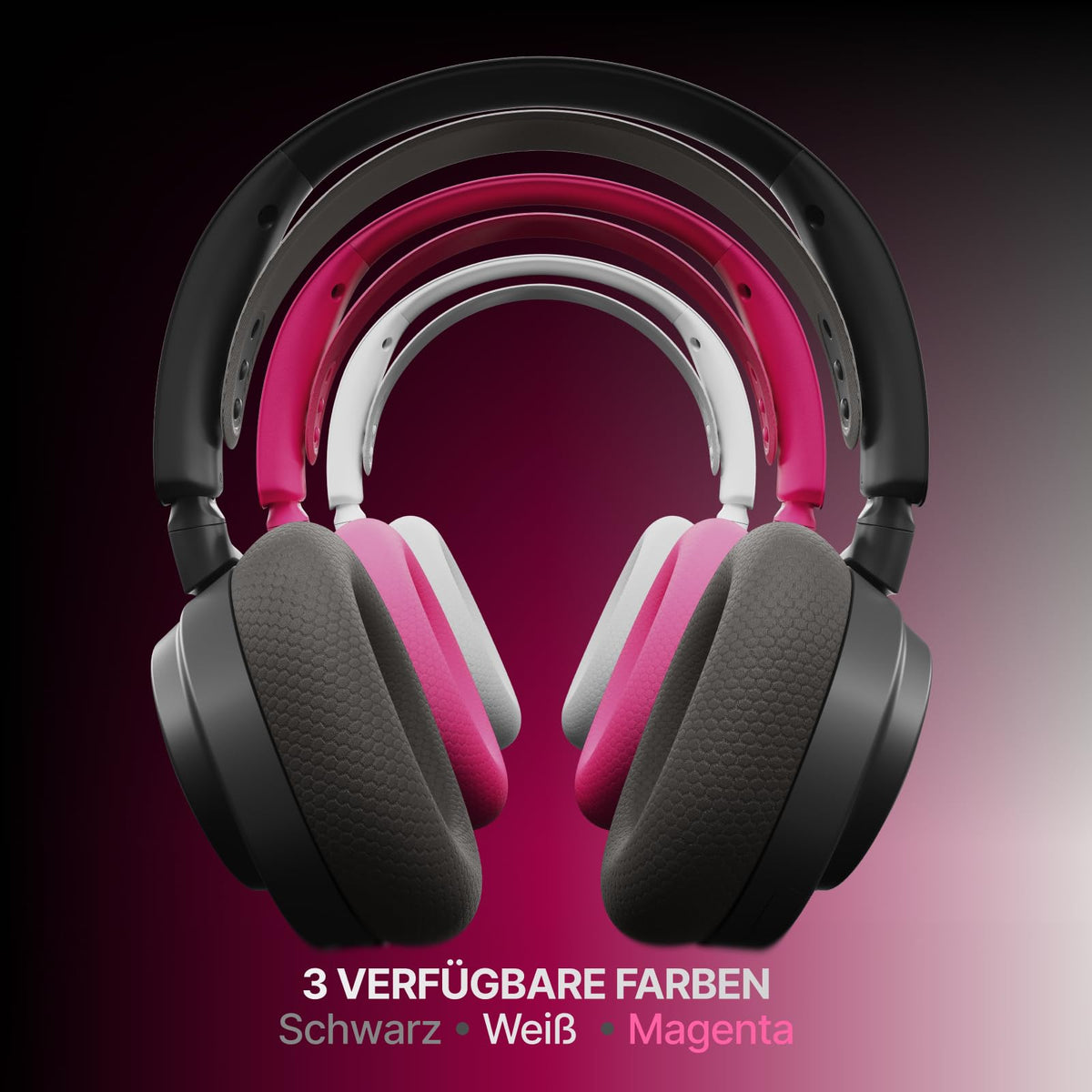 SteelSeries Arctis Nova 7X Wireless Gen 2 Xbox Headset - Căști de gaming wireless - Control prin aplicație - Peste 50 de ore de autonomie & funcție de încărcare rapidă - 2,4 GHz + Bluetooth simultan - Pentru Xbox, PC & mai mult - Negru - 61758