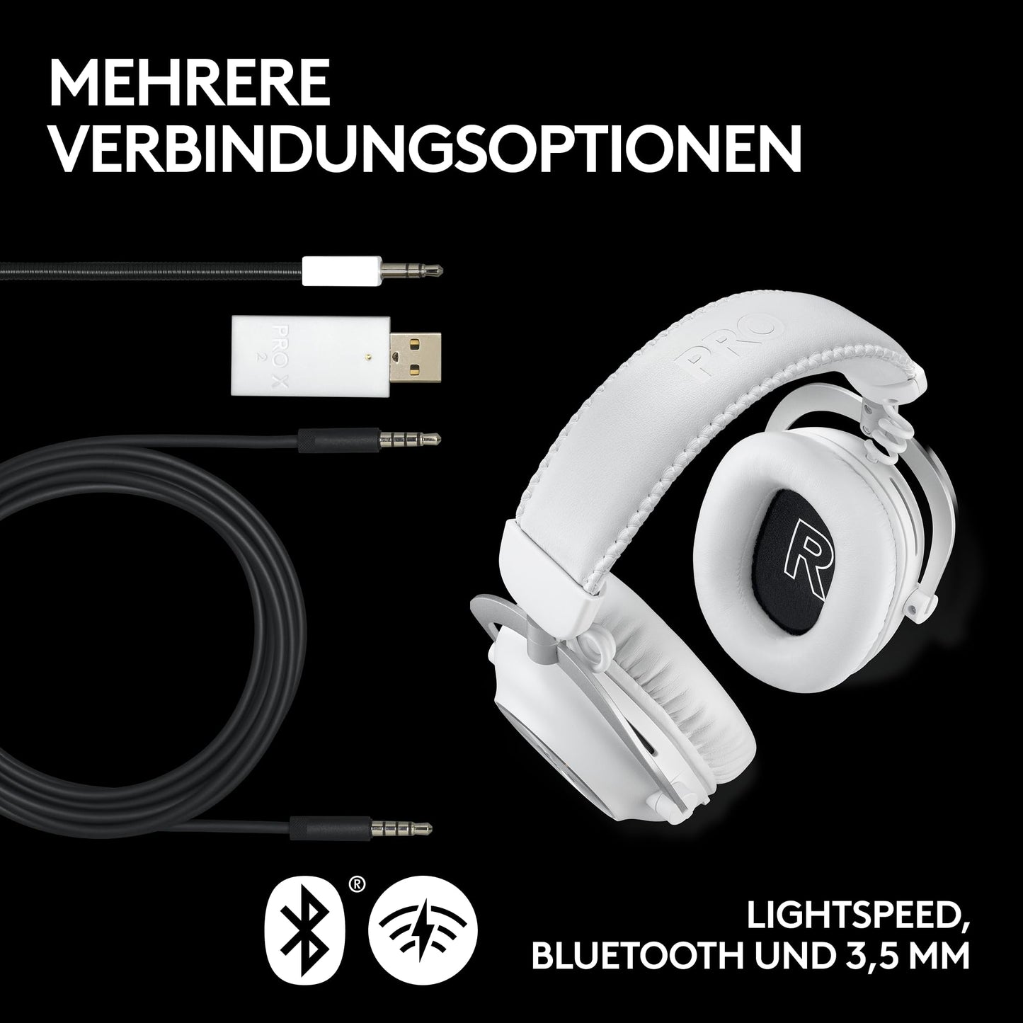 Logitech G PRO X SUPERLIGHT 2 LIGHTSPEED Wireless Gaming Mouse, USB-C Charging, PC & Mac + PRO - 910-006630
