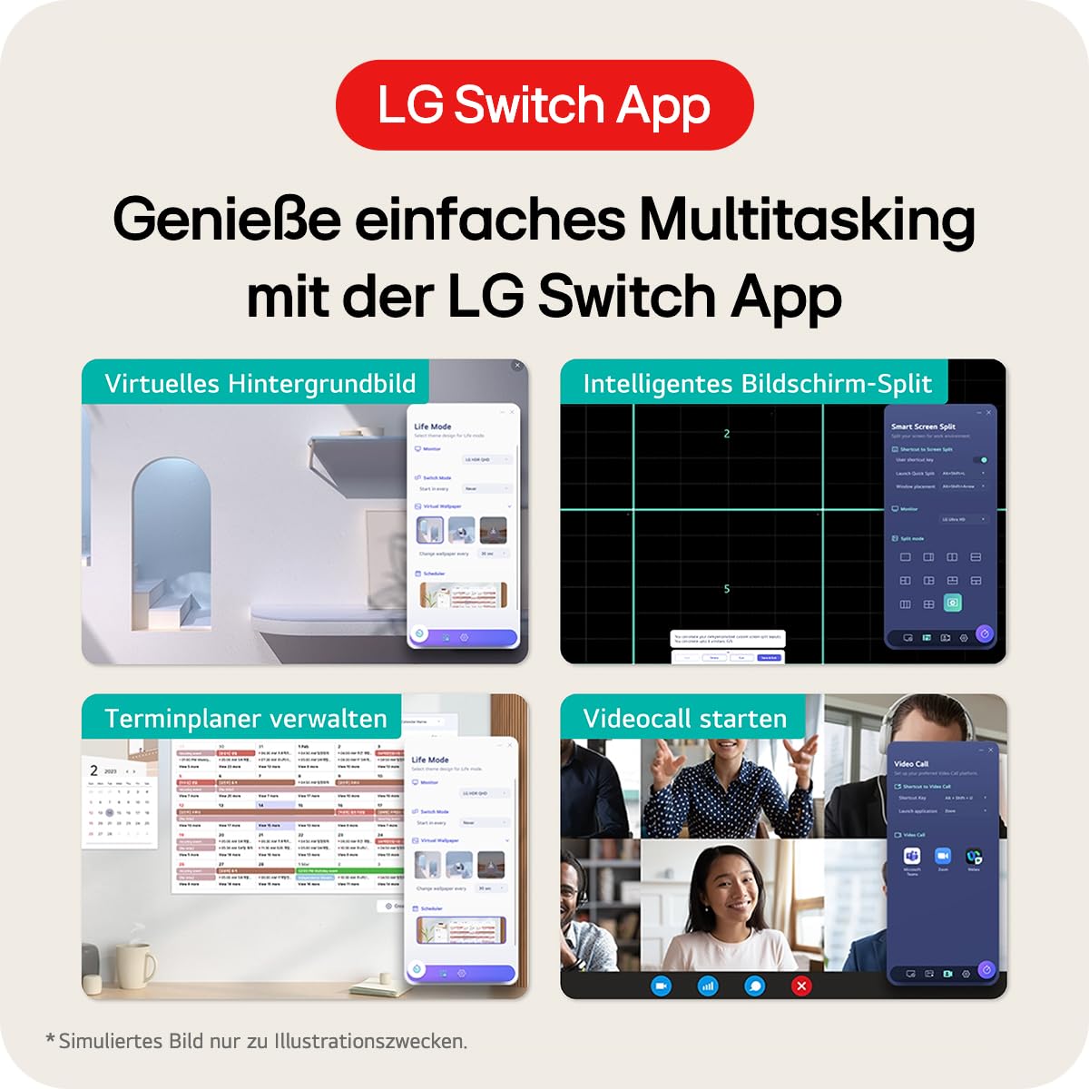 LG, 34 inch, UltraWide, 1800R Curved QHD Monitor, 3440 x 1440, 34WR50QK-B.AEU, 21:9, 5ms GtG, 100 Hz, HDR10, 99% sRGB, PBP mode, OnScreen Control, AMD FreeSync - Black