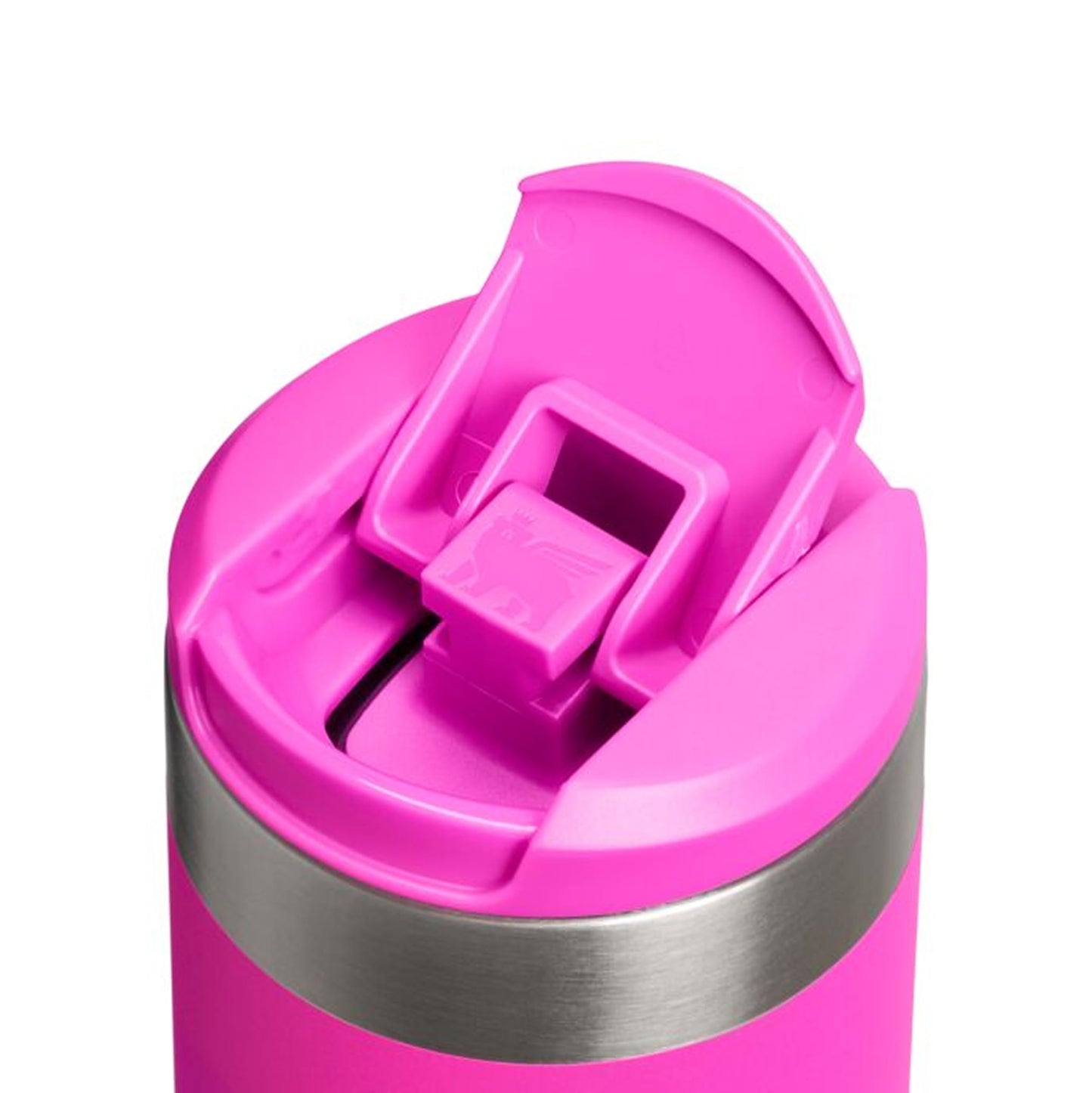 Stanley 1913 Aerolight Transit Thermo Mug 0.47L - Keeps Hot for 6 Hours - Dishwasher Safe - Coffee Mug To Go Leak-Proof - Compatible with Common Car Drink Holders - Violet Blossom - 100000112422